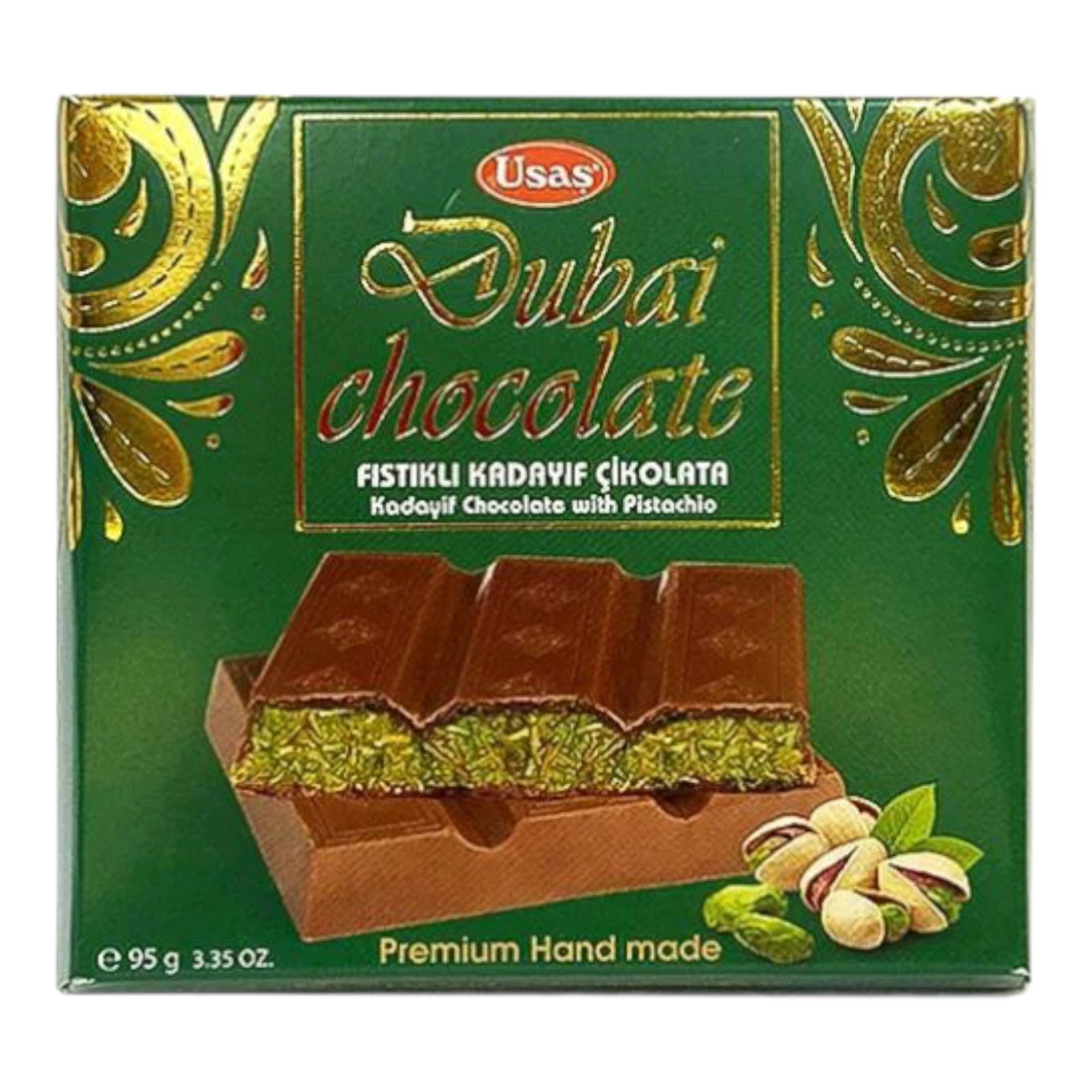 шоколад Дубайський Usas95г
