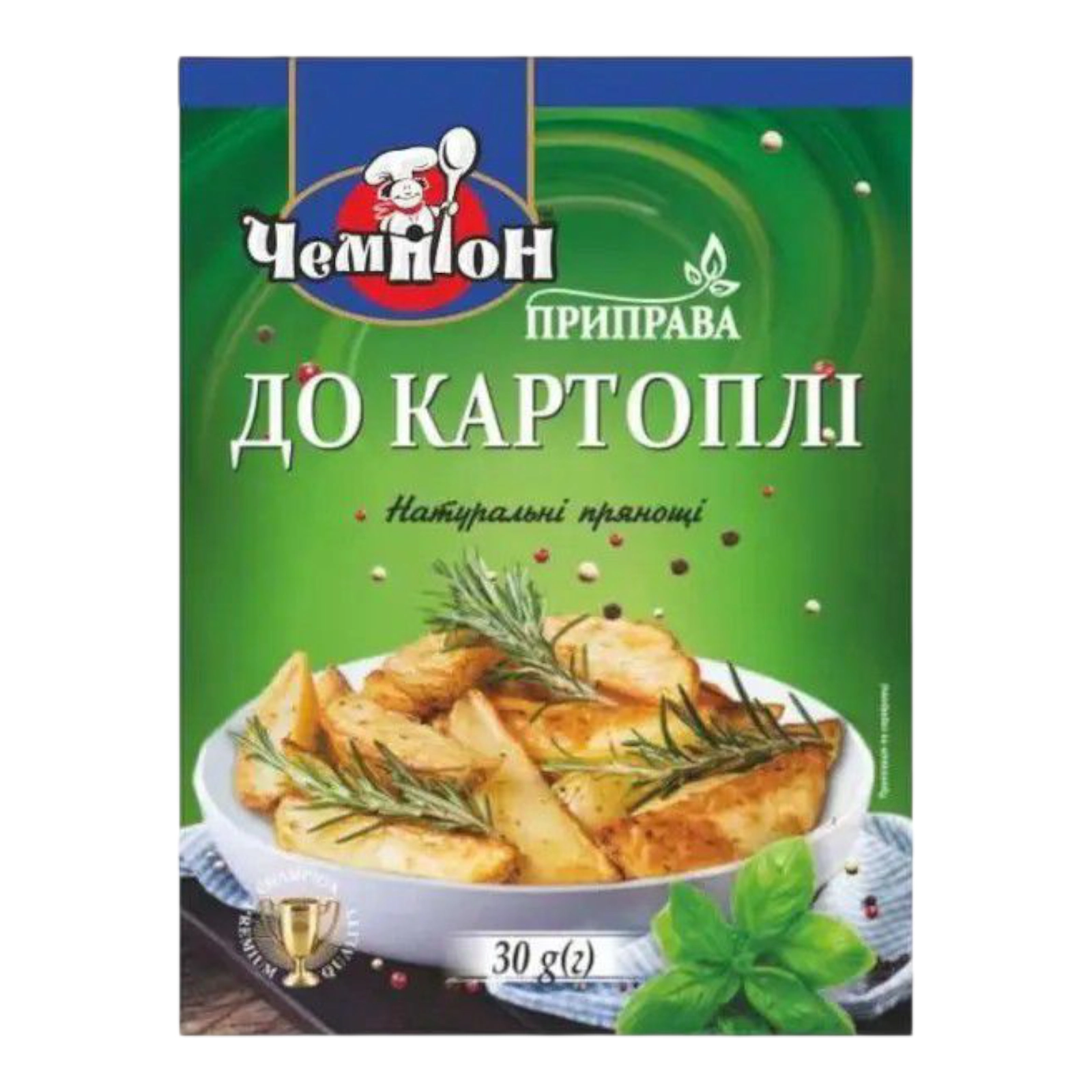 До картоплі натуральні прянощі Чемпіон 30гр