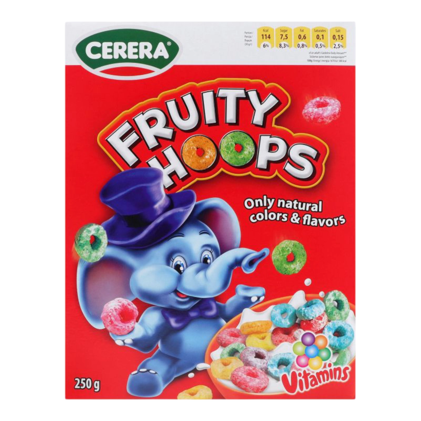 Сніданок Cereo Фруіт хупс