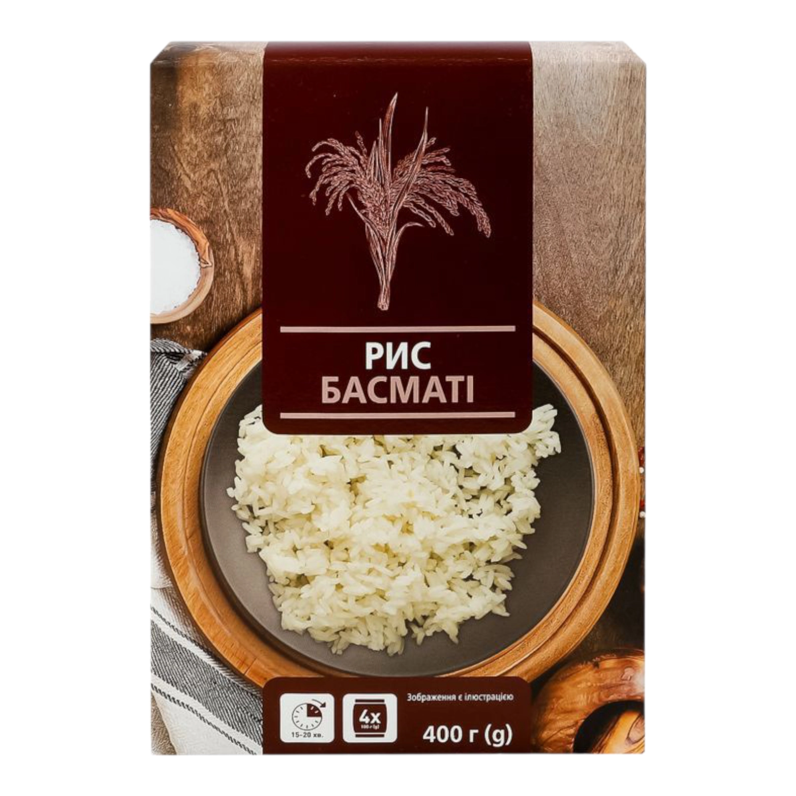 Рис Basmati 4х100г