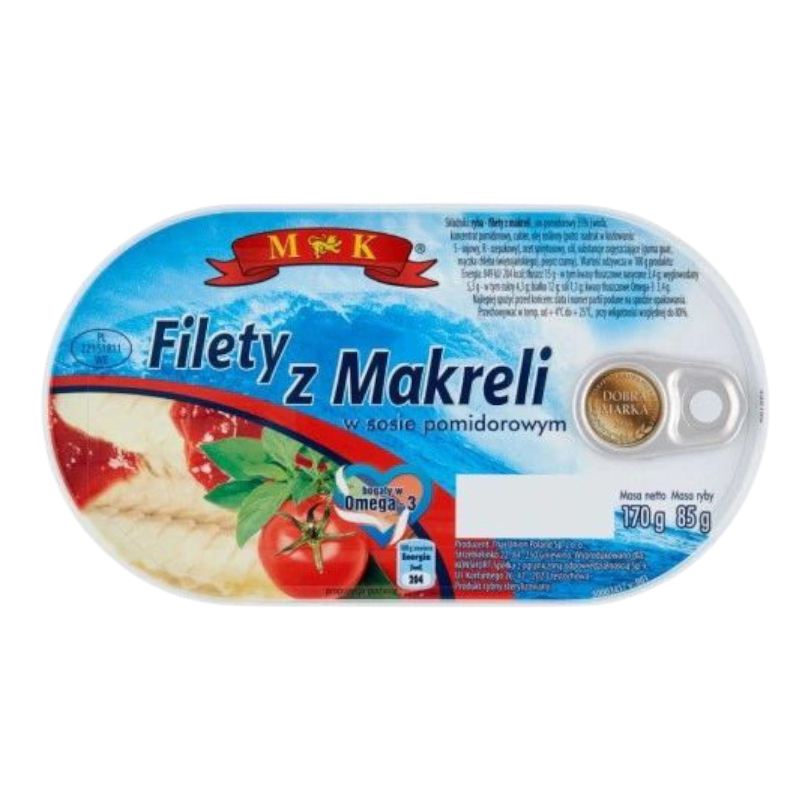 Мокрель в томаті МК