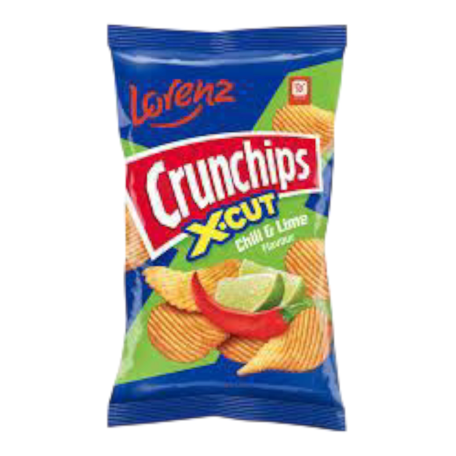 Чіпси Lorens лайм