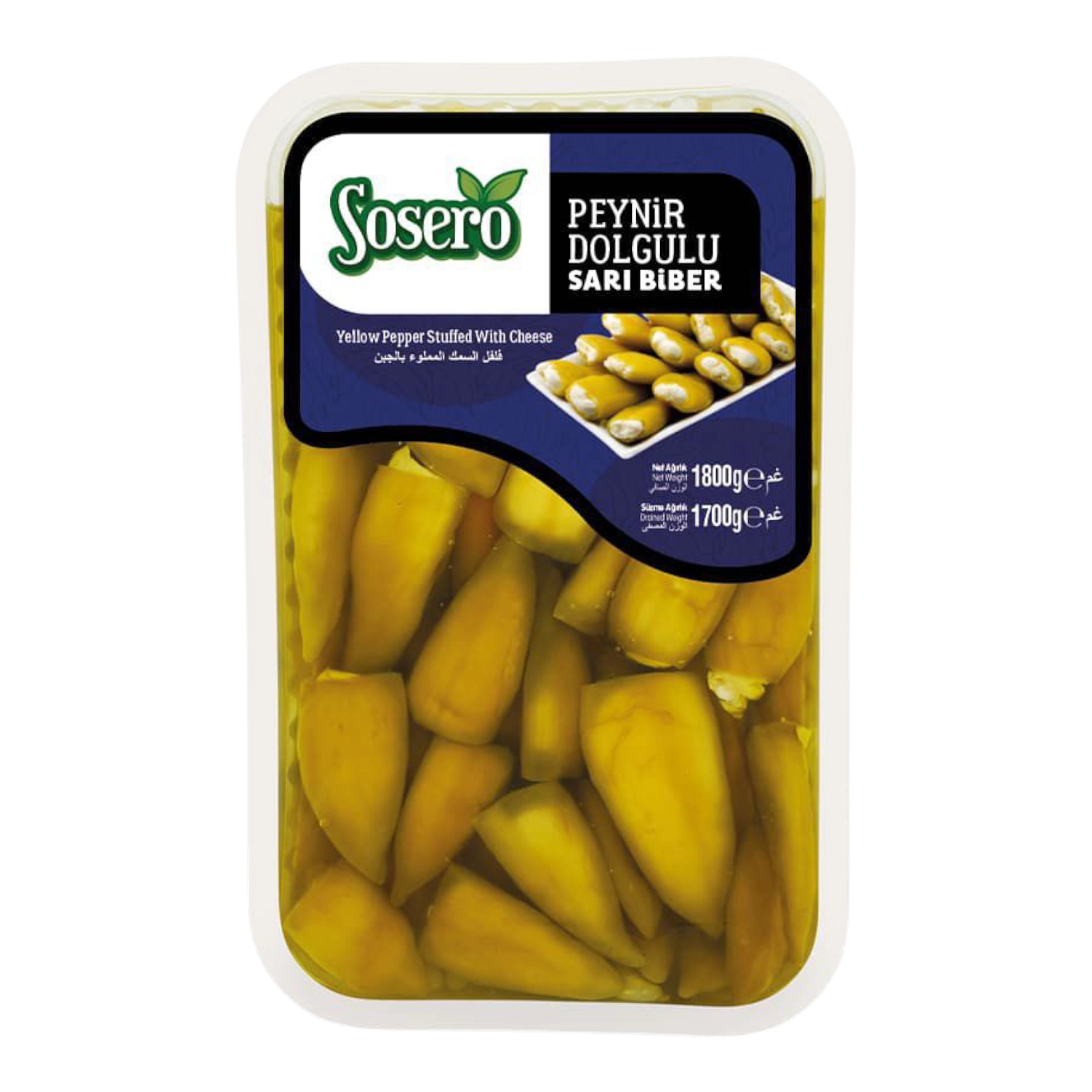 Перець фарширований 1.800кг