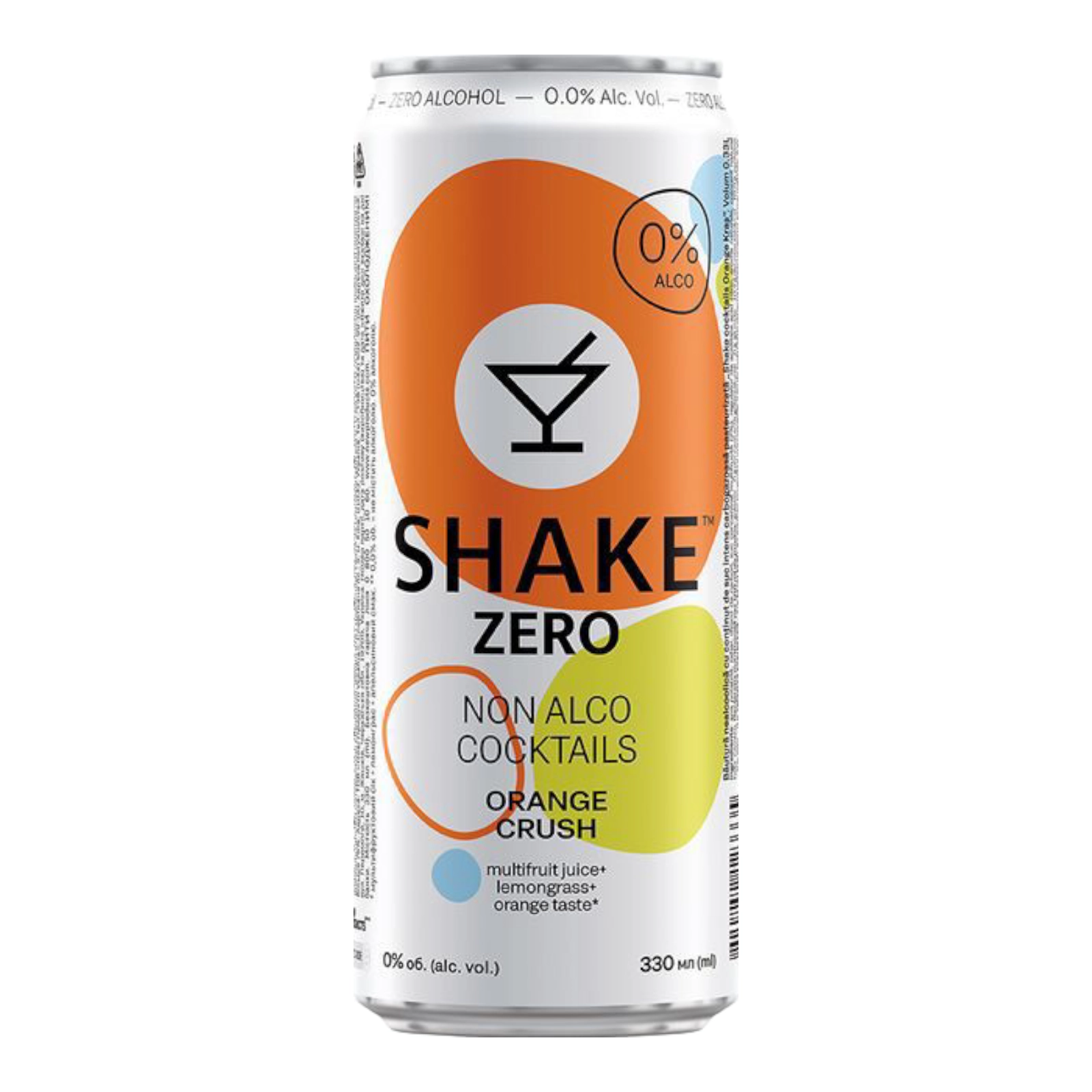 Шейк оранж кранш безалкогольний 0.33