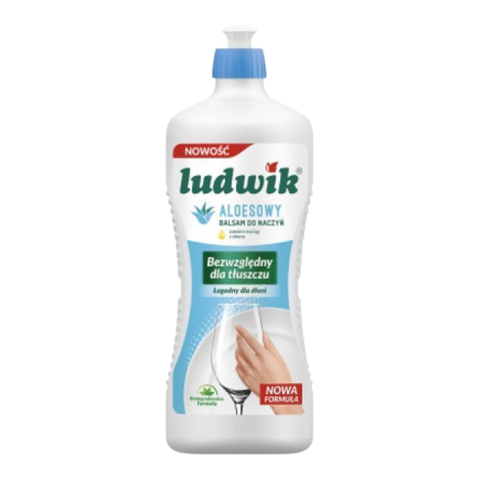 Засіб для миття посуду Ludwik блакитний