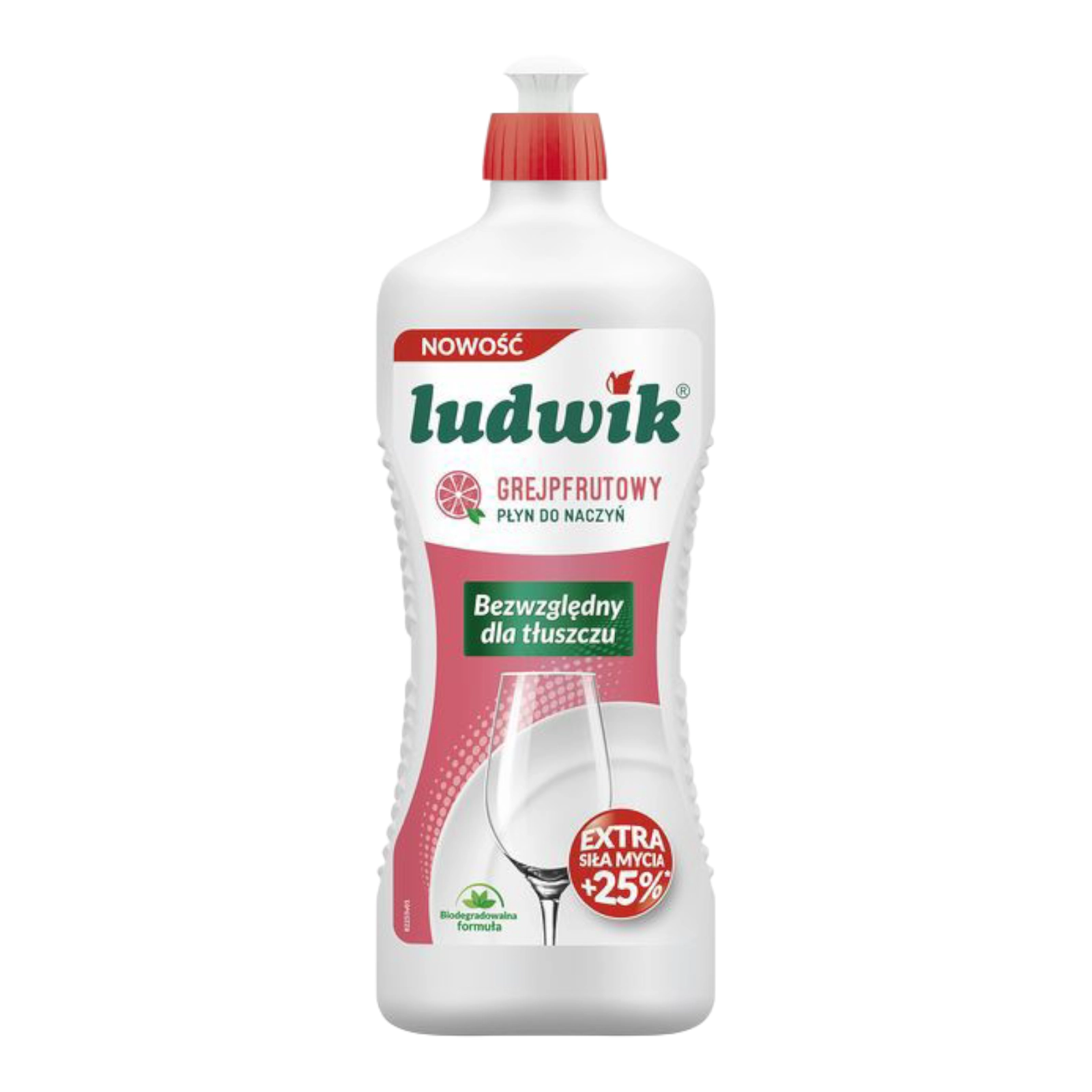 Засіб для миття посуду Ludwik червоний
