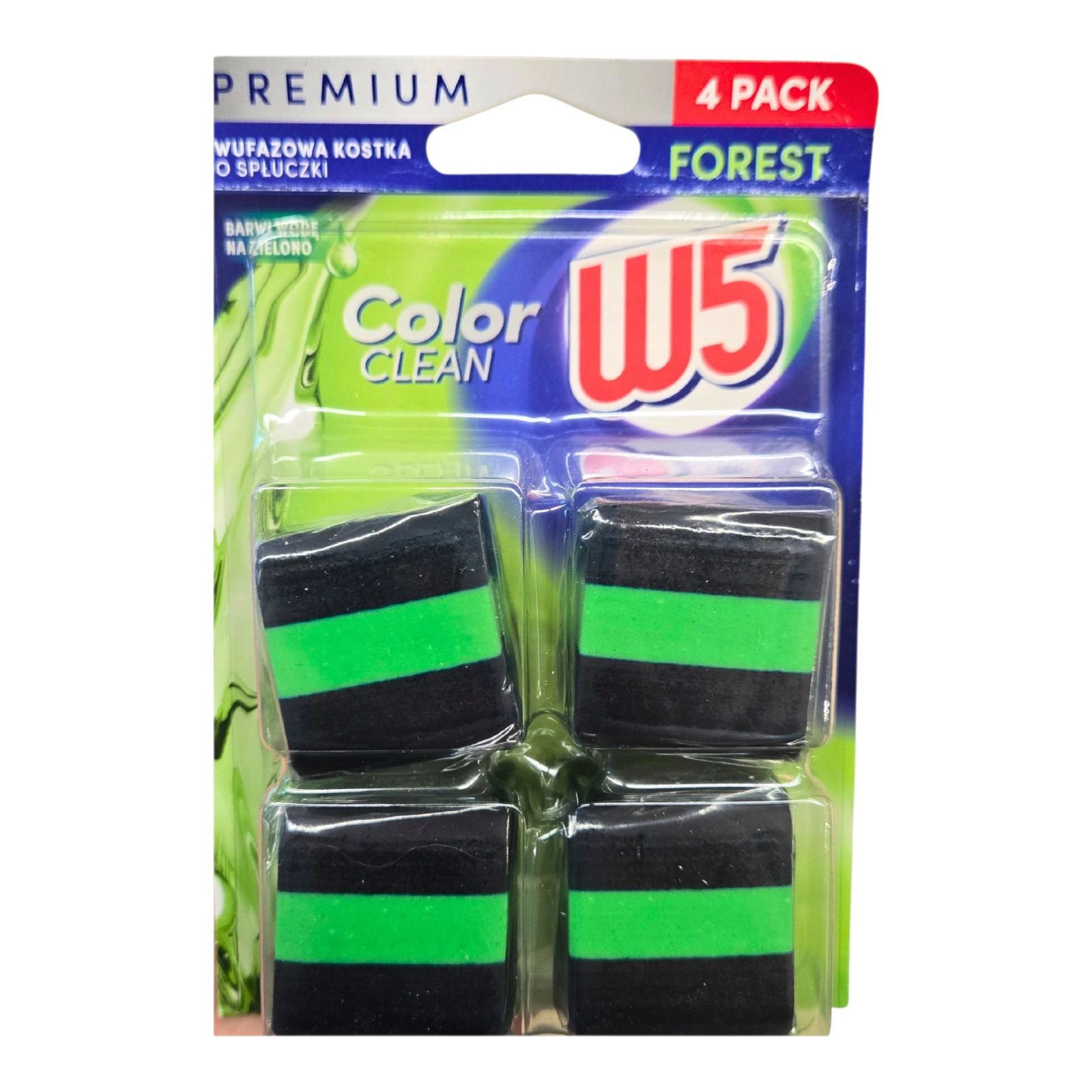 Засіб для туалета W5 таблетки forest