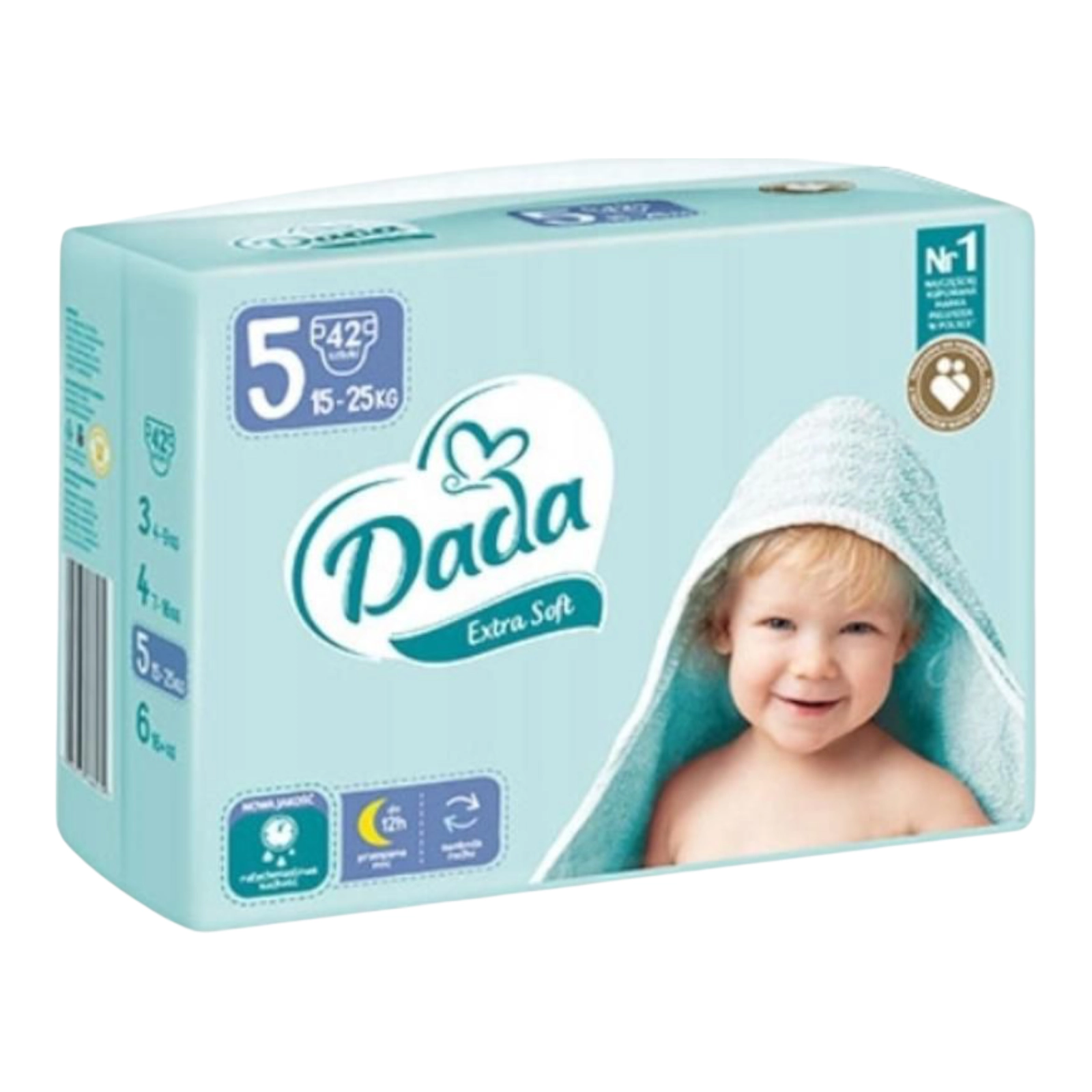Памперси Дада малюк 5(15-25кг)