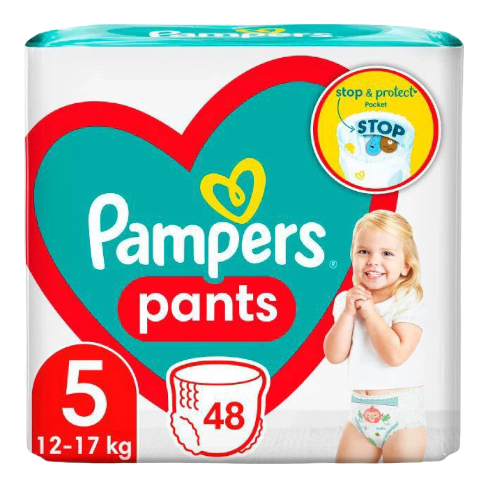 Памперси Pampers трусики 5 12-17 кг