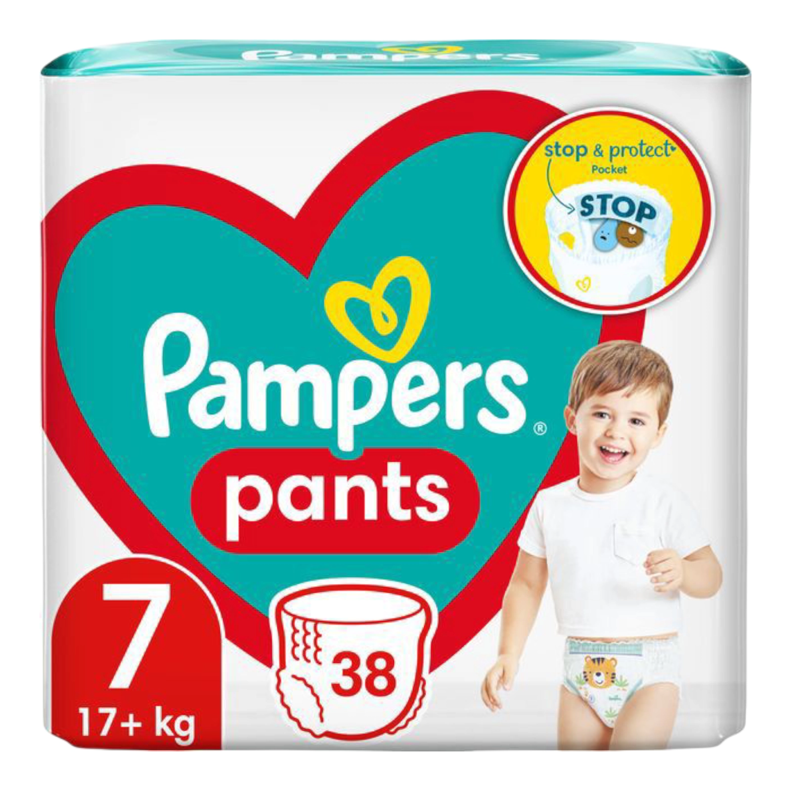 Памперси Pampers трусики 7 17+ кг