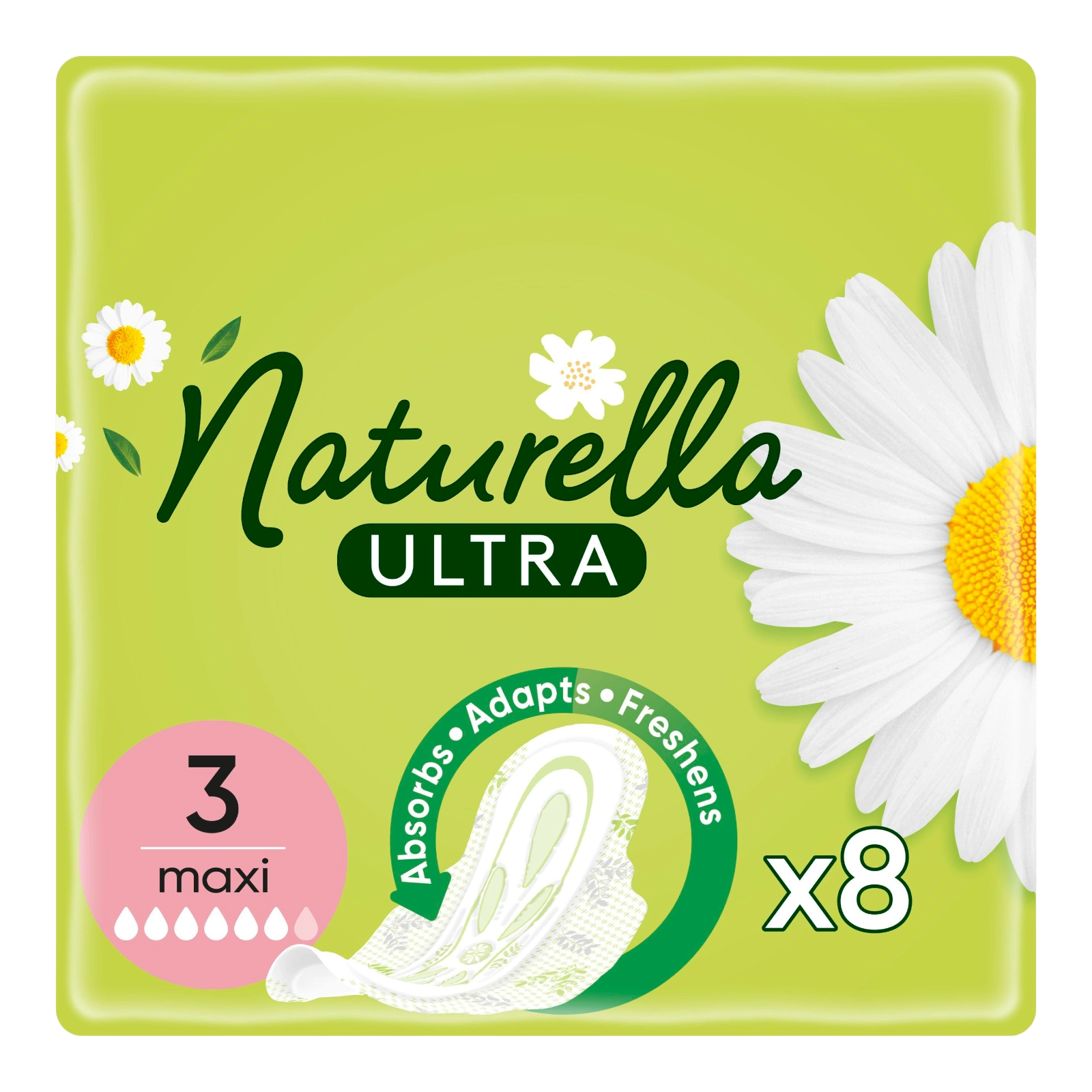 Прокладки Naturella 3 максі