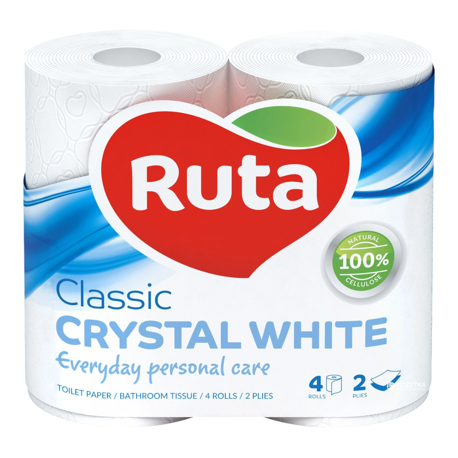 Туалетний папір РУТА 4 шт
