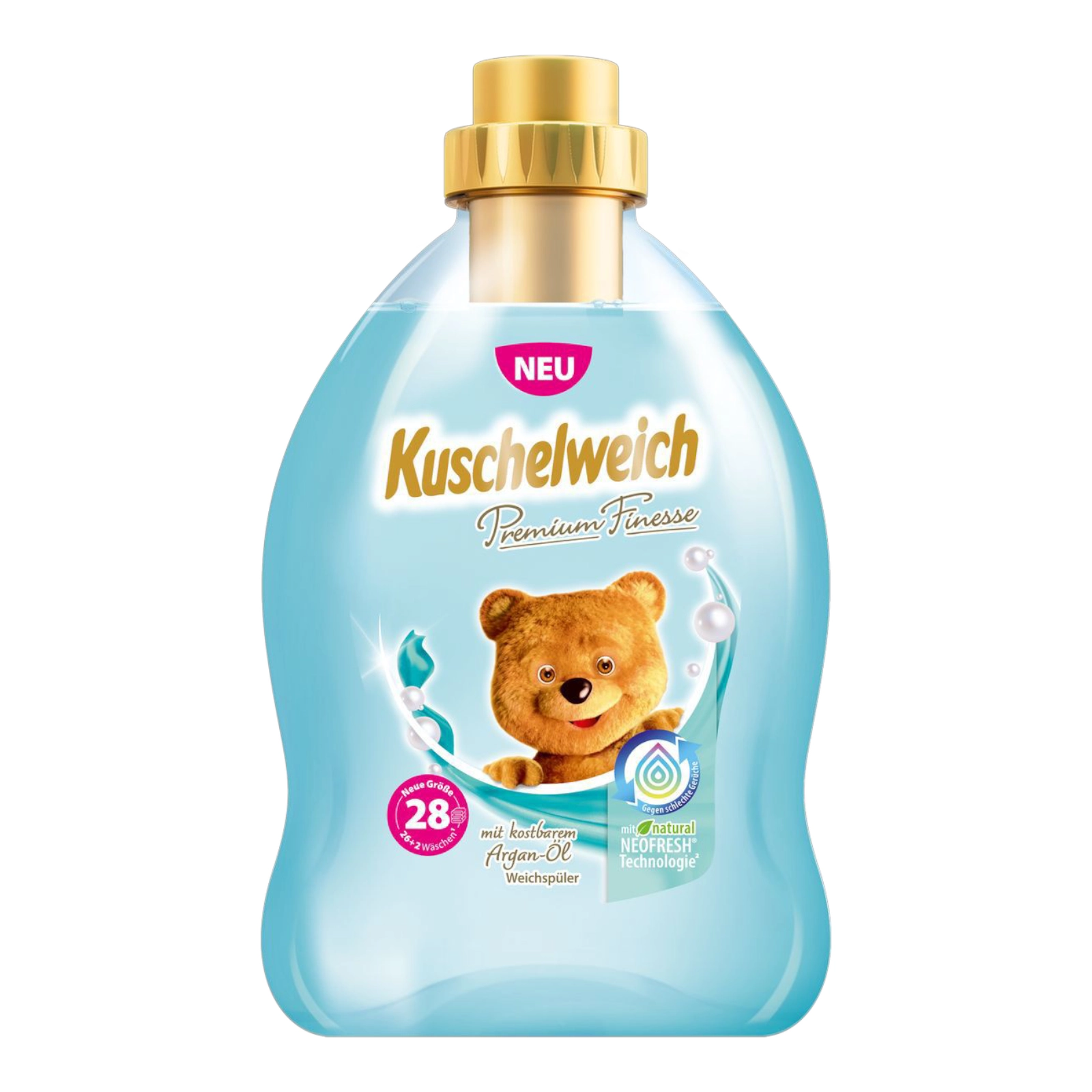 Помякшувач Kuschelweich бірюза 750мл 28стірок