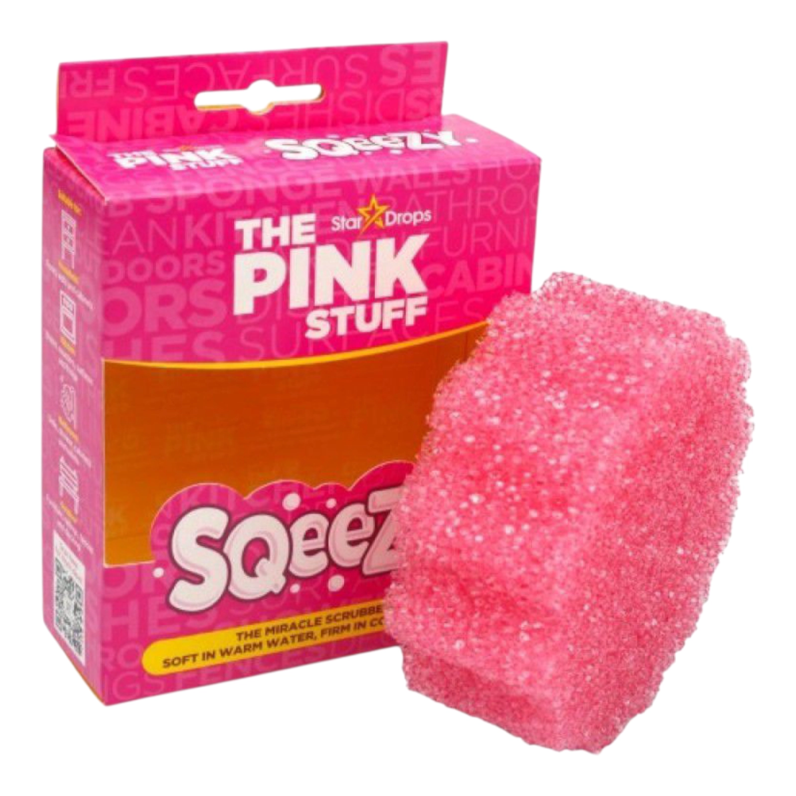 губка рожева Pink