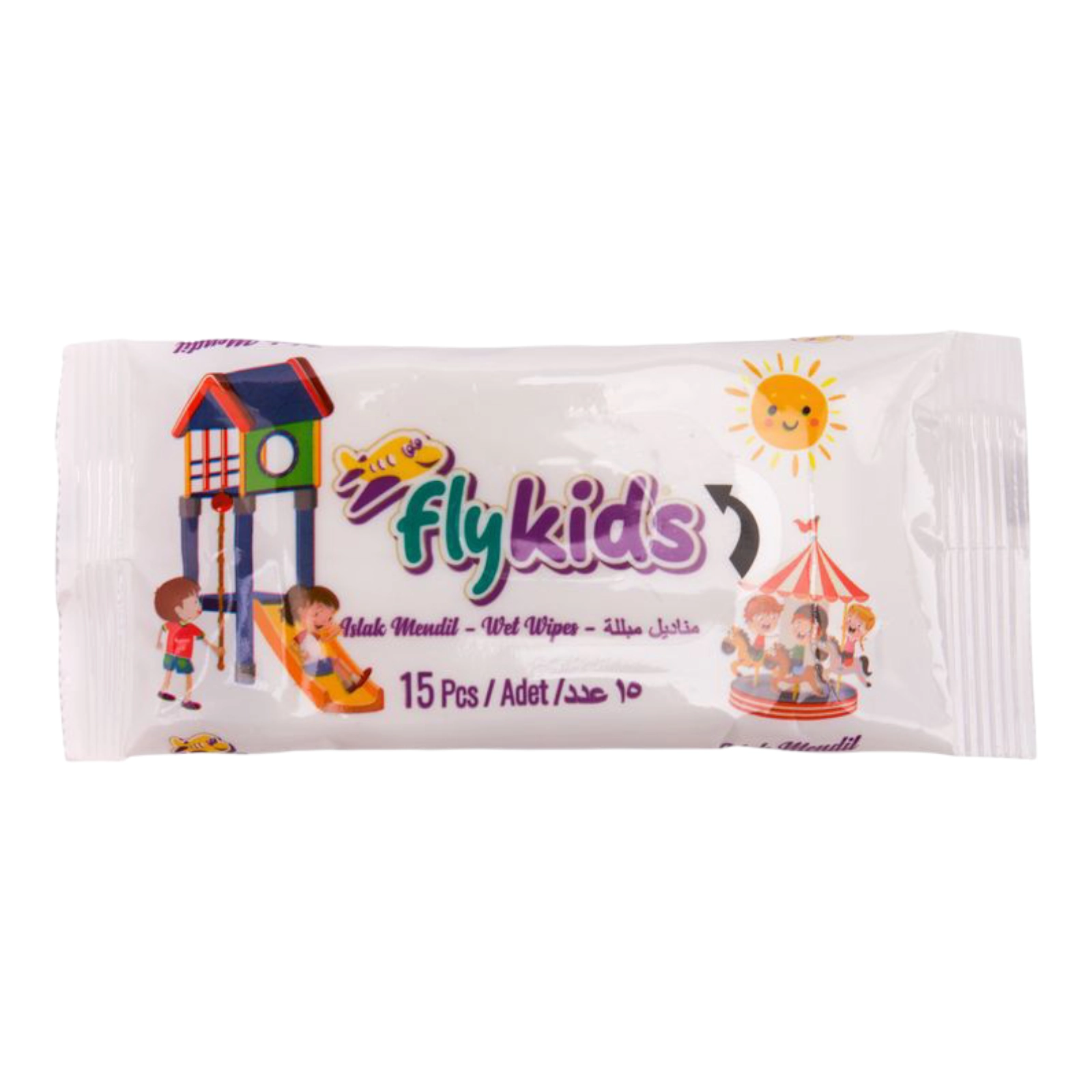 Серветки вологі дит 3в1 FlyKids