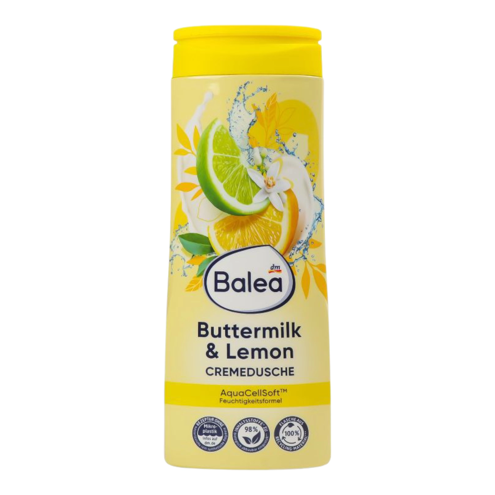 Balea крем гель для душу лайм апельсин