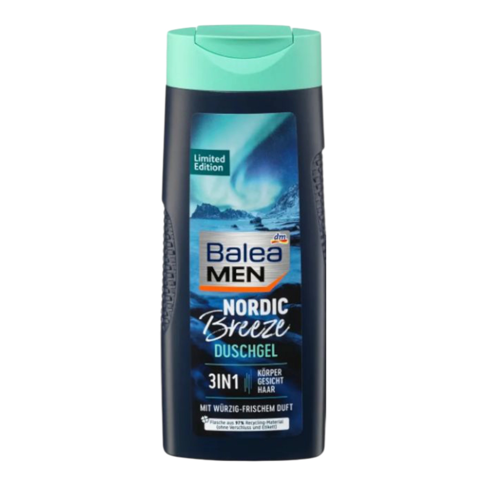 Шампунь 3в1 Balea men зелений