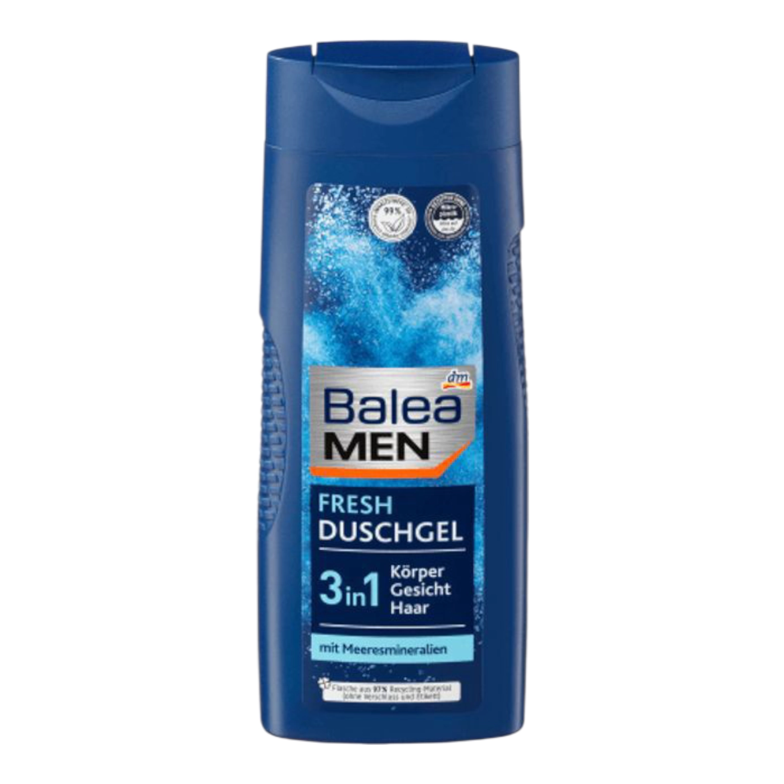 Шампунь 3в1 Balea men синій