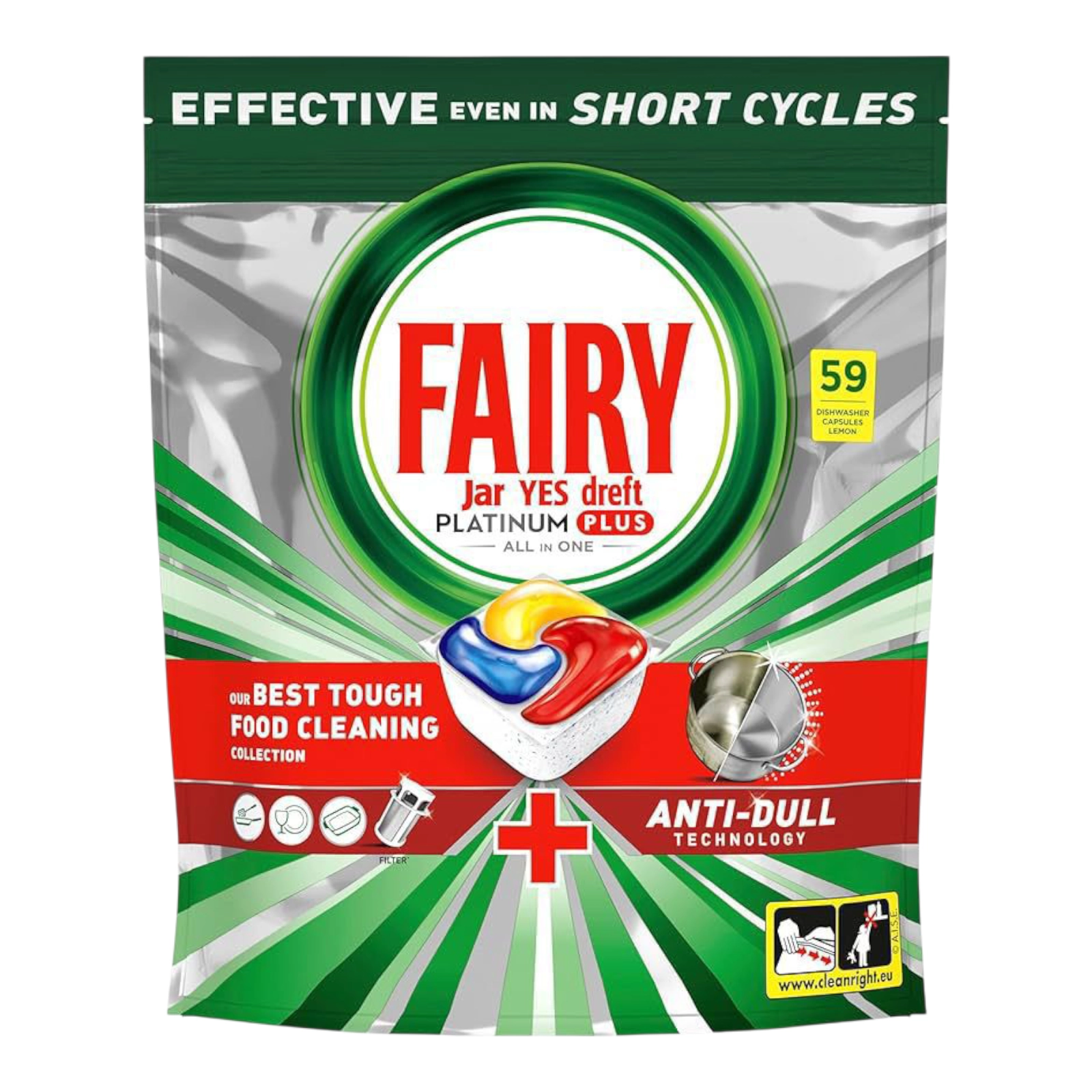 Капсули Фейрі 59 для посудомийних машин