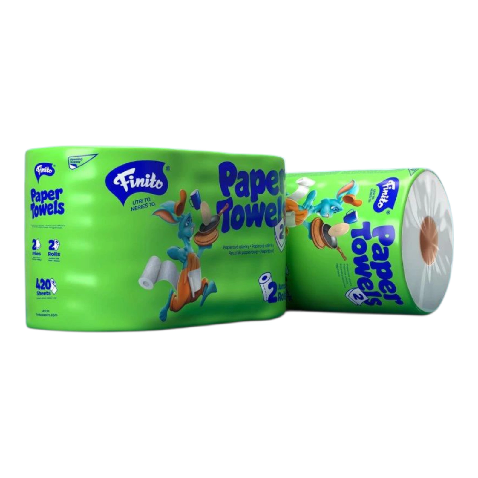 Паперові рушники Finito 2шари 2 рул
