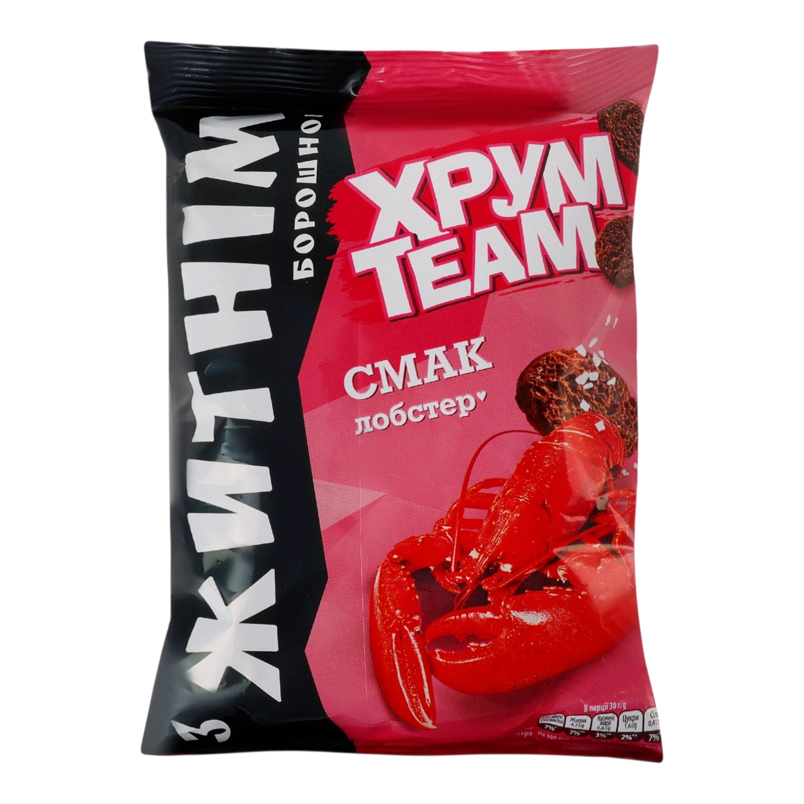 Сухарики Хрум Тім краб 55г житні