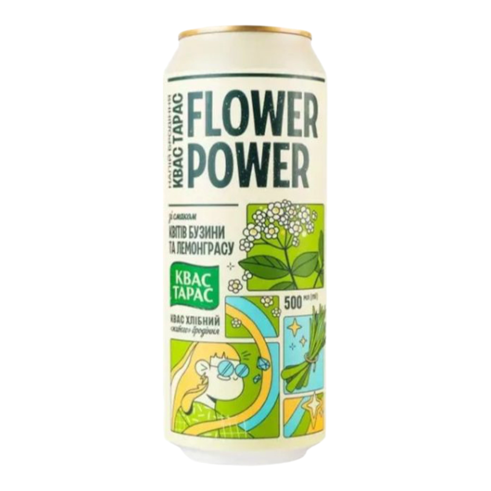 Квас Тарас бузина 0.5л