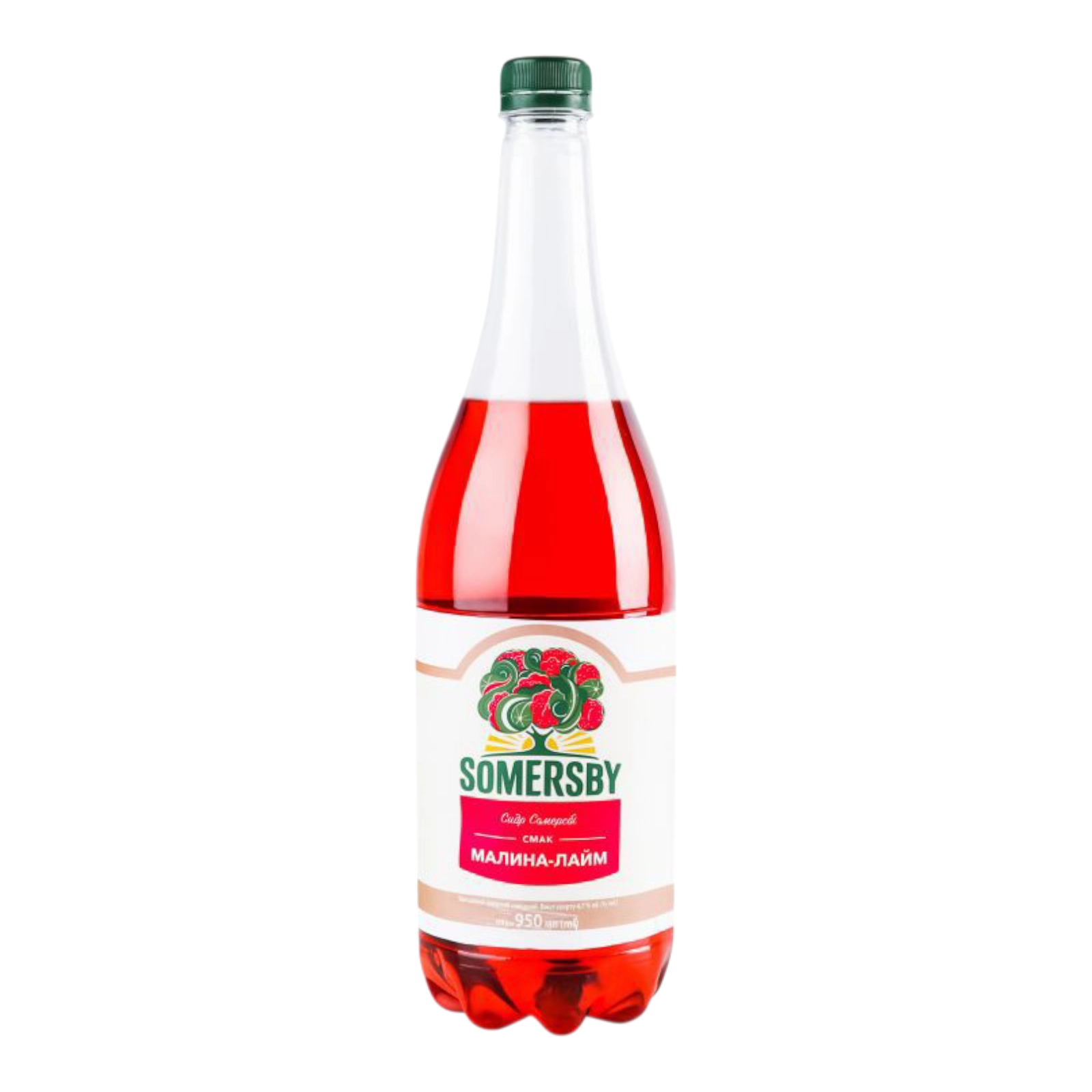 Сидр Самерсбі з соком малина лайм 0.95л