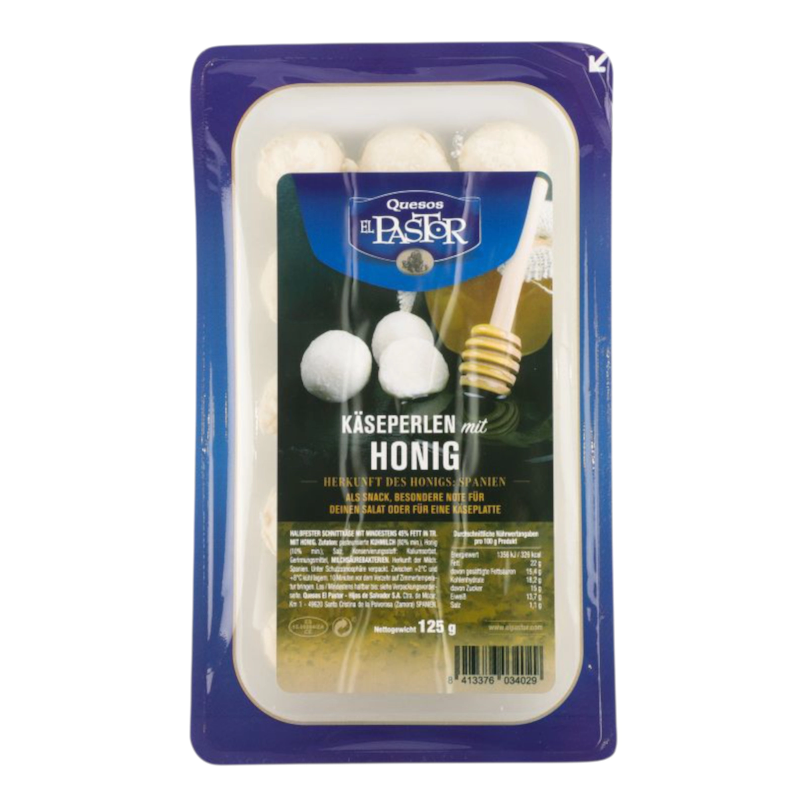 Сирні Кульки з начинкою Пастор 125г з медом