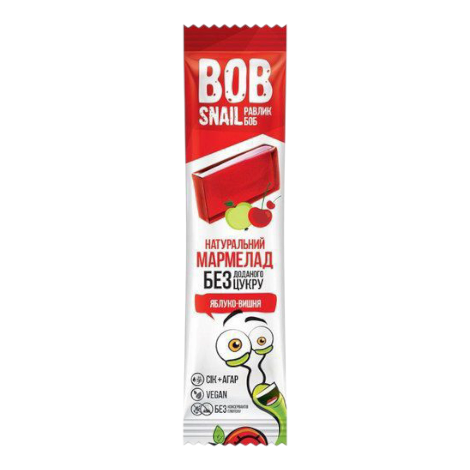 BOB мармелад вишня- яблуко 38гр