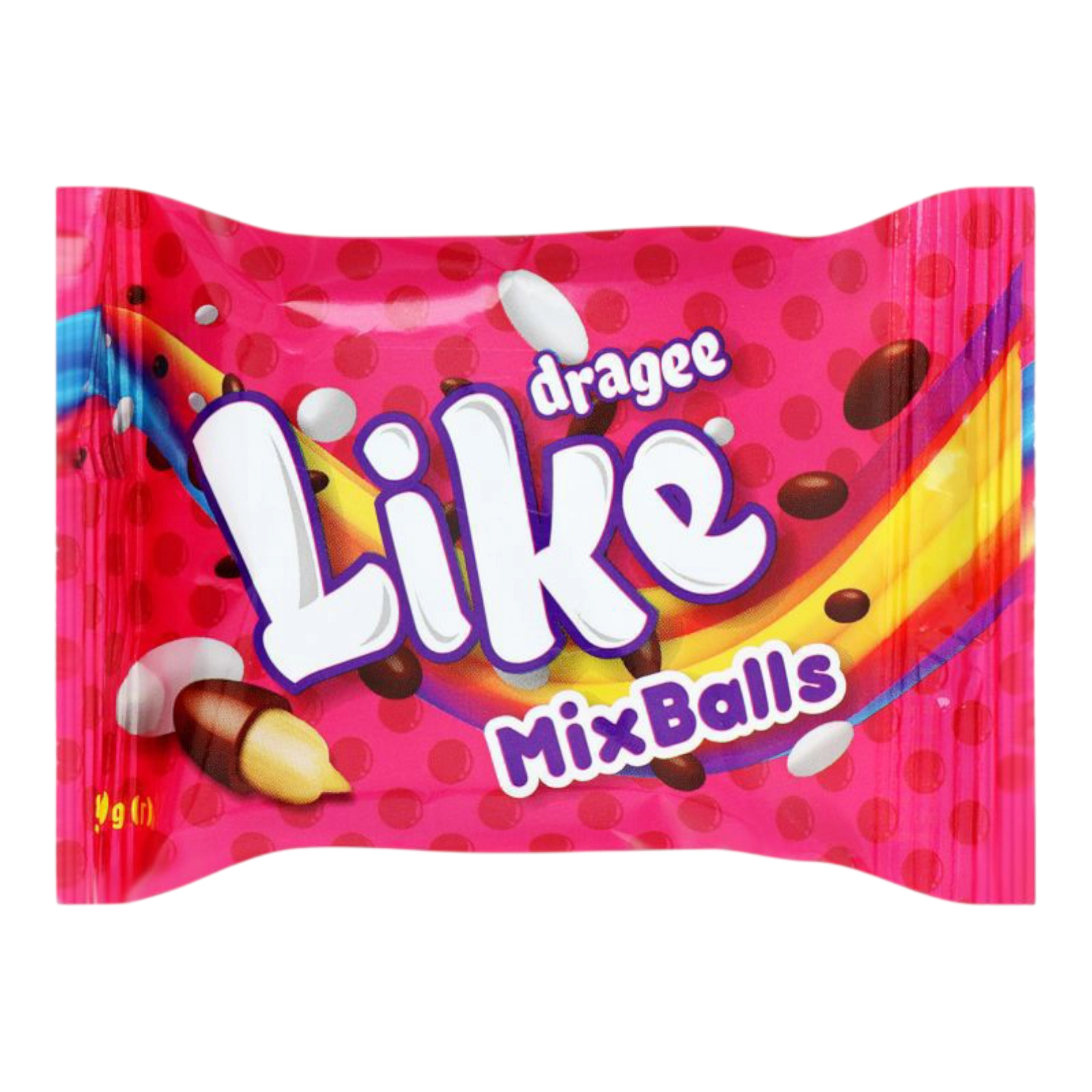 драже лайк рожеві