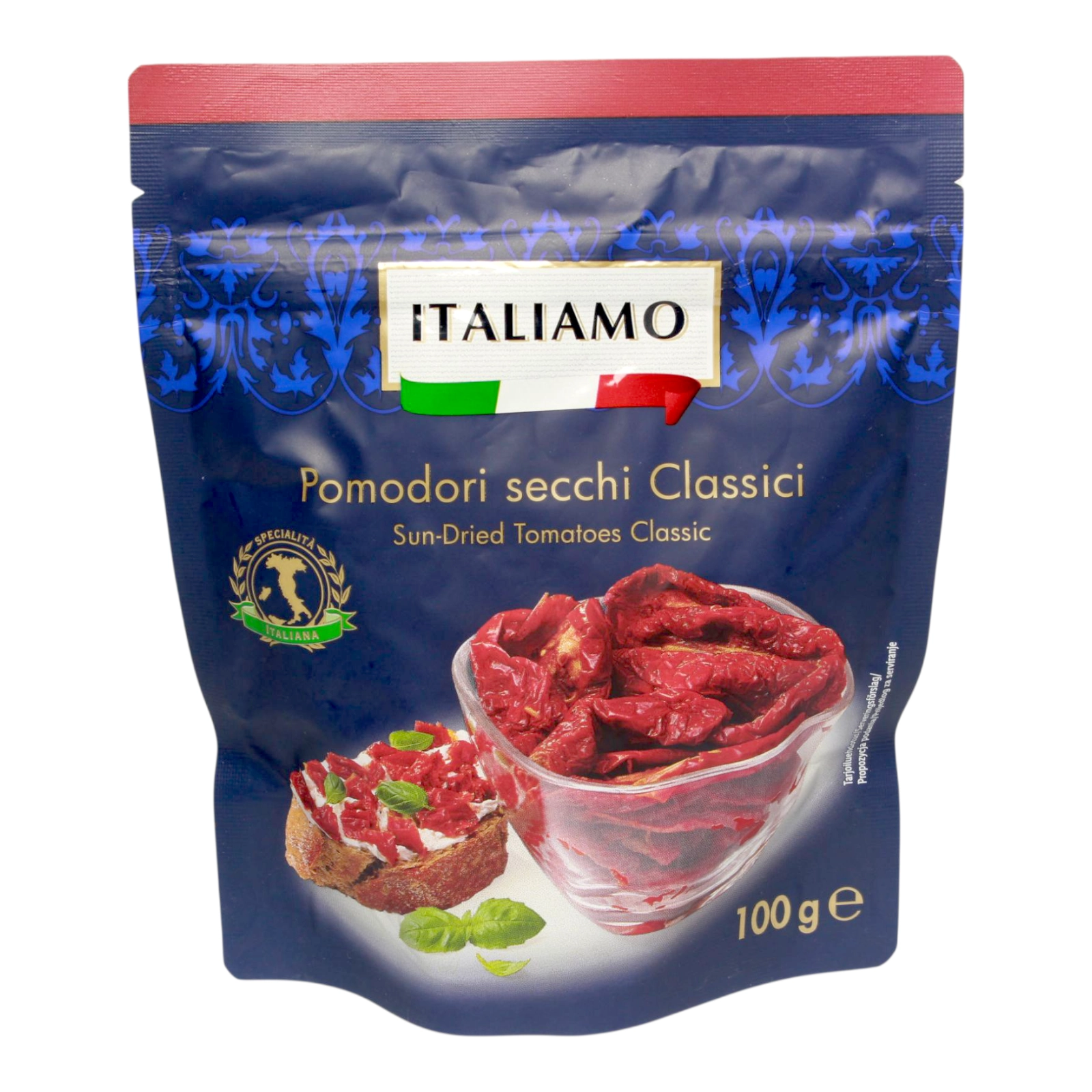 Вялені томати італіамо в пакеті