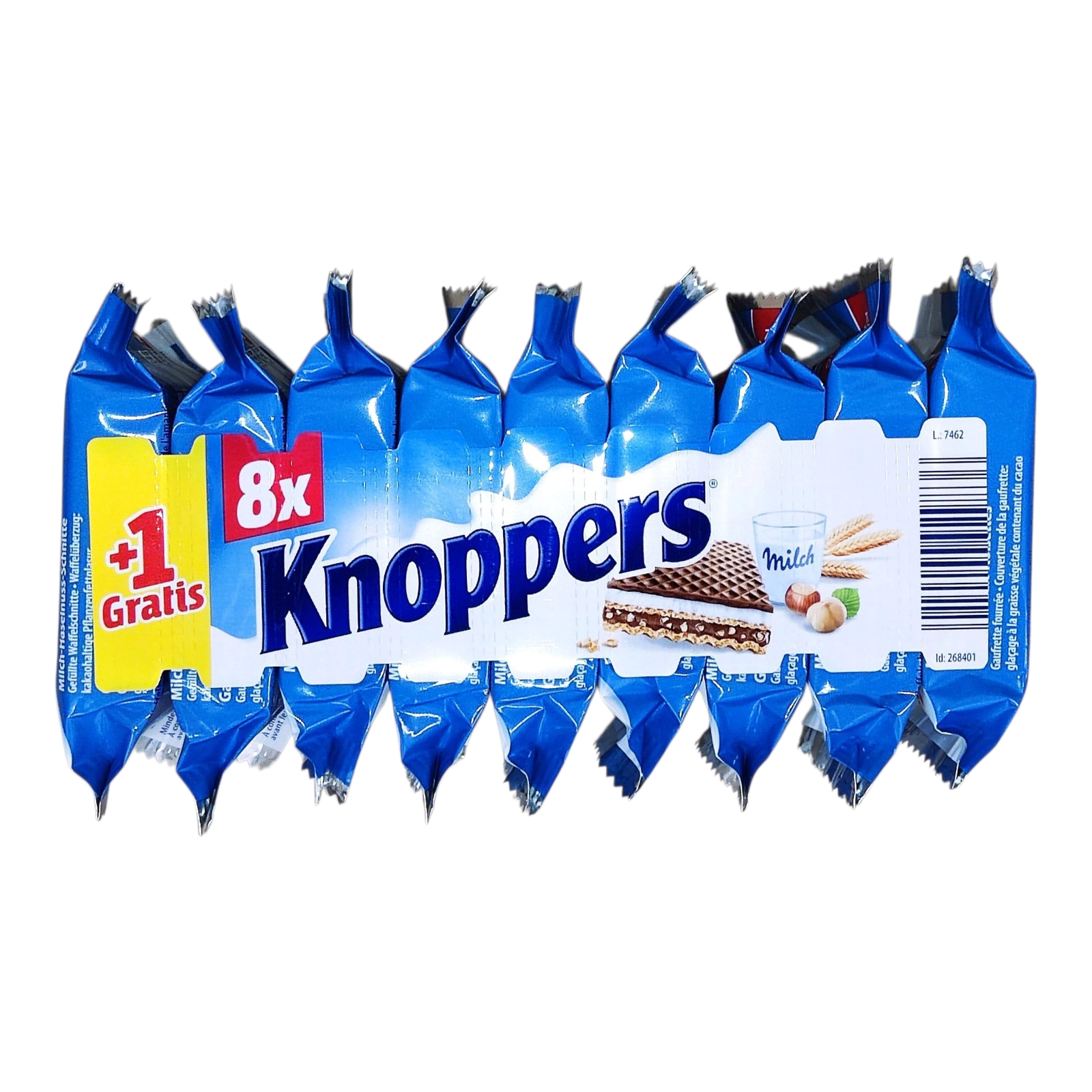 Вафлі Кноперс 8х+1