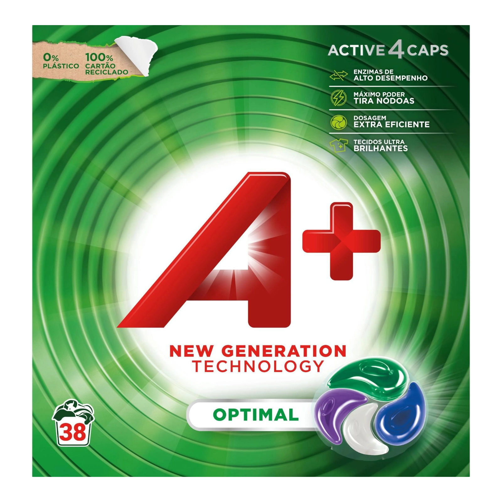 Капсули для прання А+ 38 оптімал