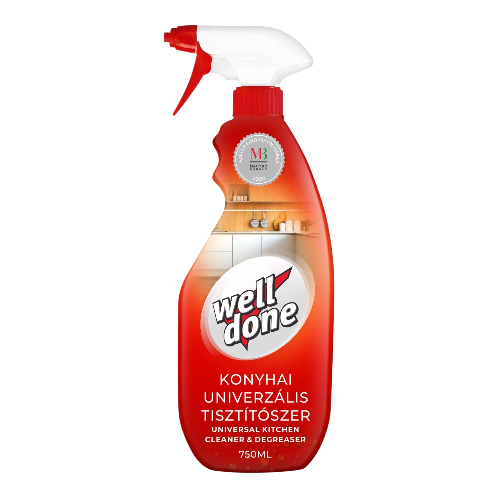 Засіб антижир спрей well done 0.750ml