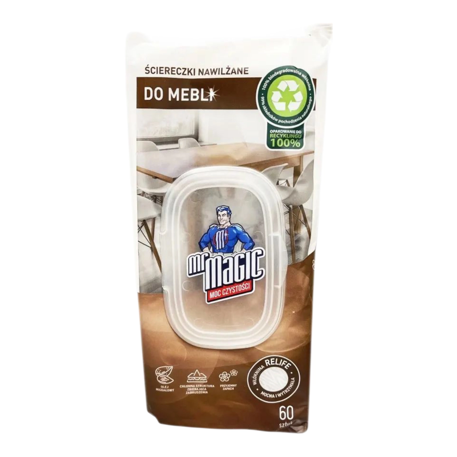 Серветки для прибирання меблів