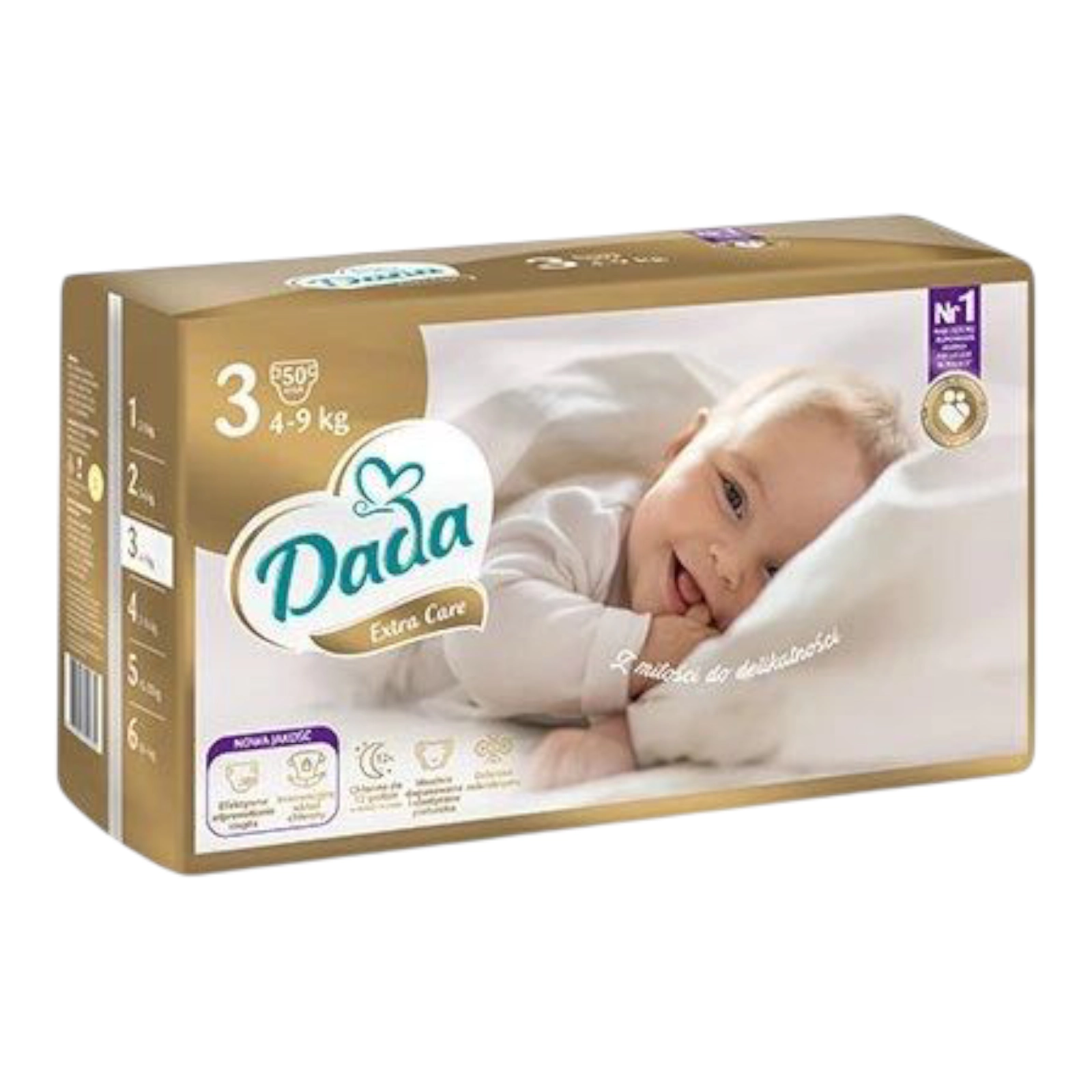 Памперси Дада 3(4-9кг)