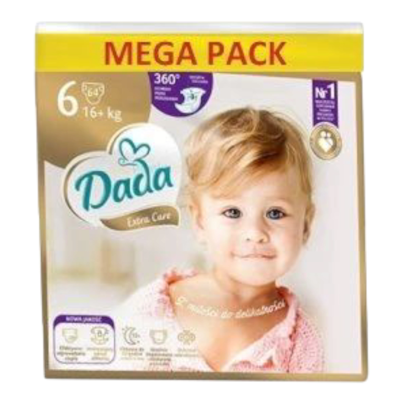Памперси Дада 6(16+кг)