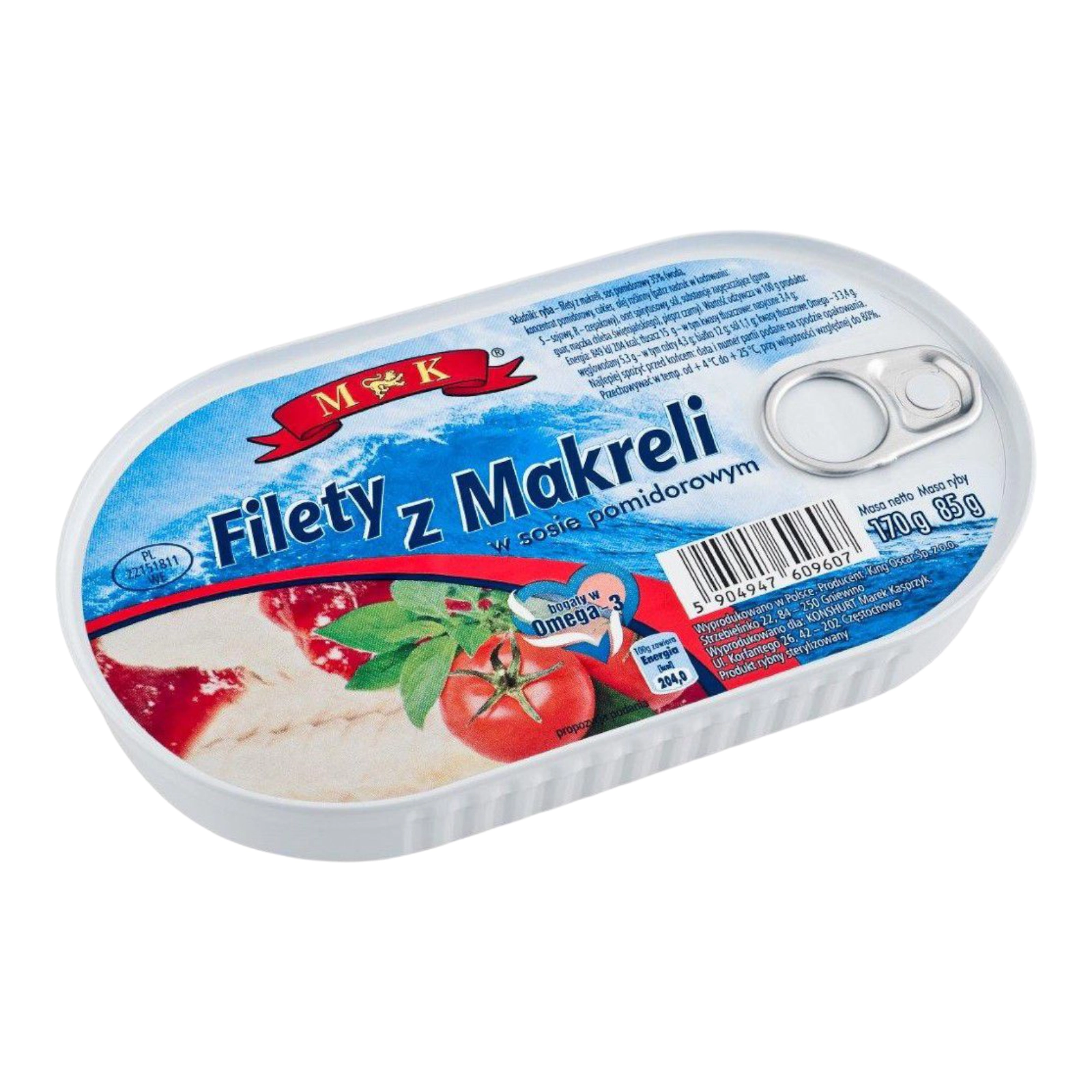 Філе з макрелі в соусі помід. 170