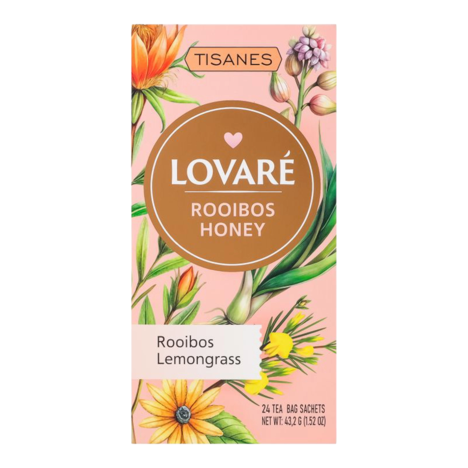 Чай Lovare Rooibos Honey 24