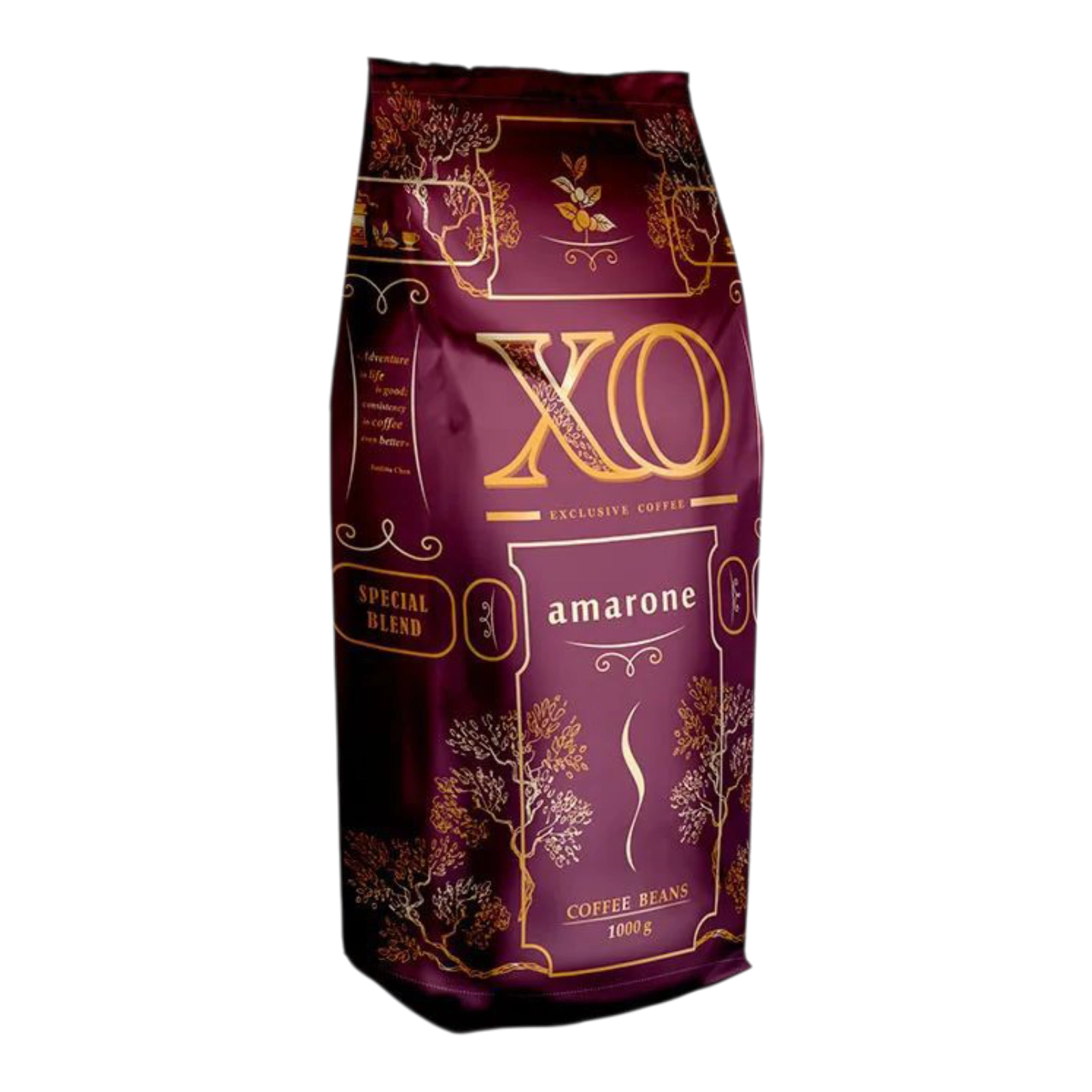 кава в зернах ХO amarone червона