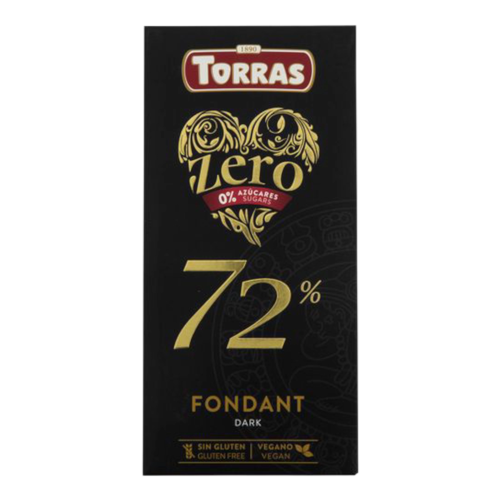 Торас без цукру чорн 72%