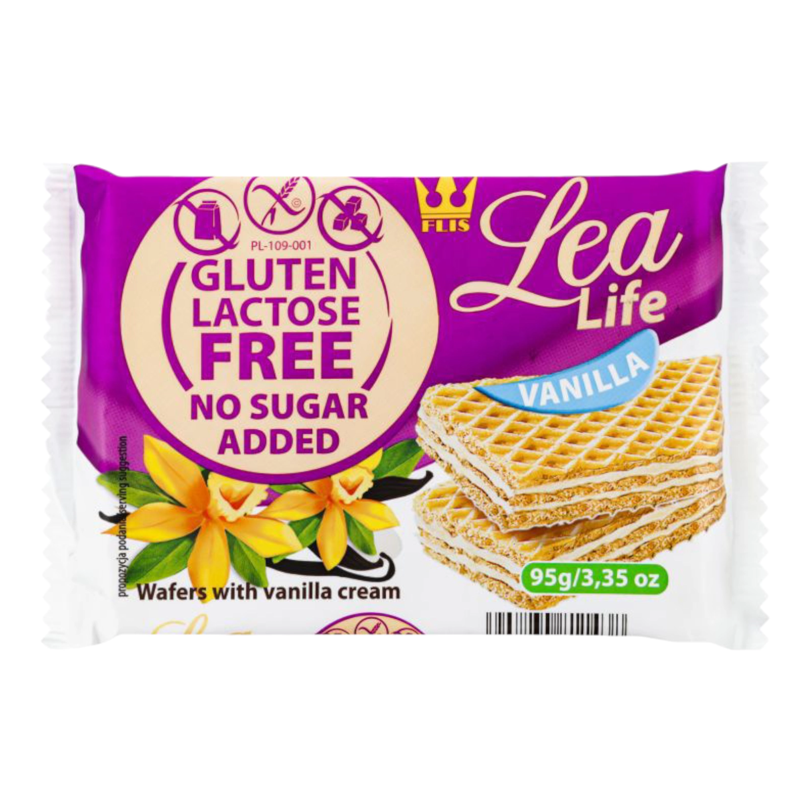 Вафлі прот Хаппі ваніль без глютену