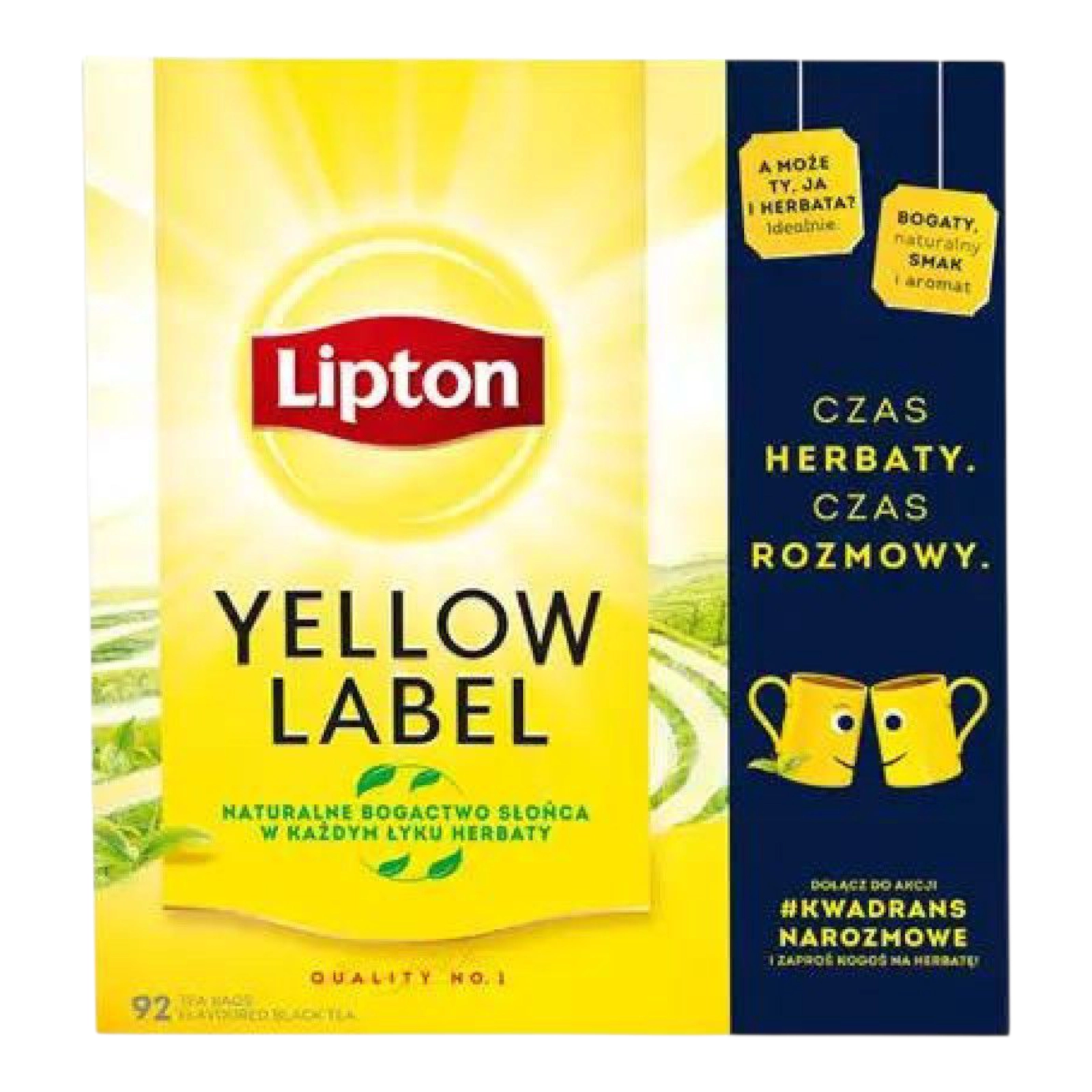 Чай Ліптон 92 пакетика