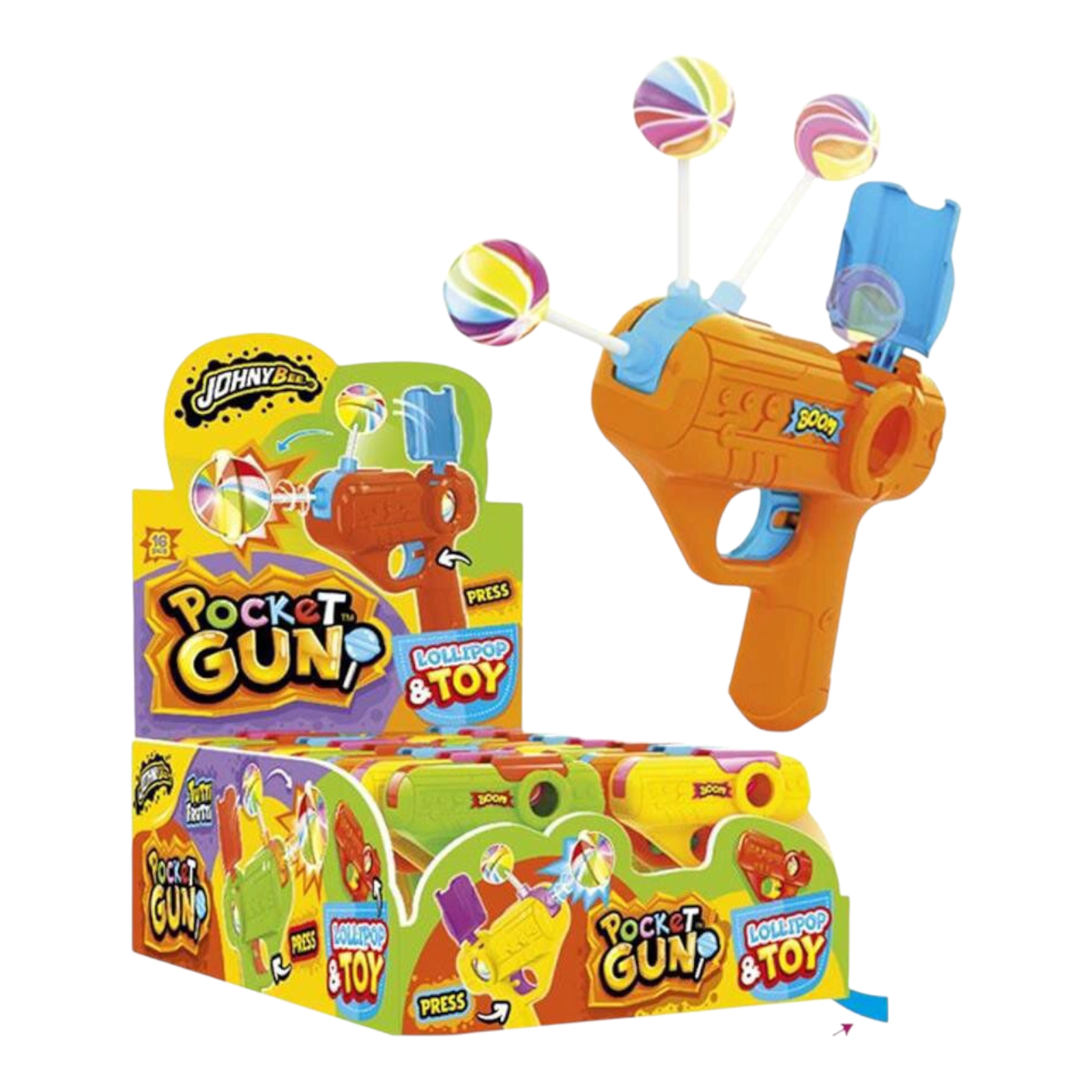 Iграшка пістолет+чупік