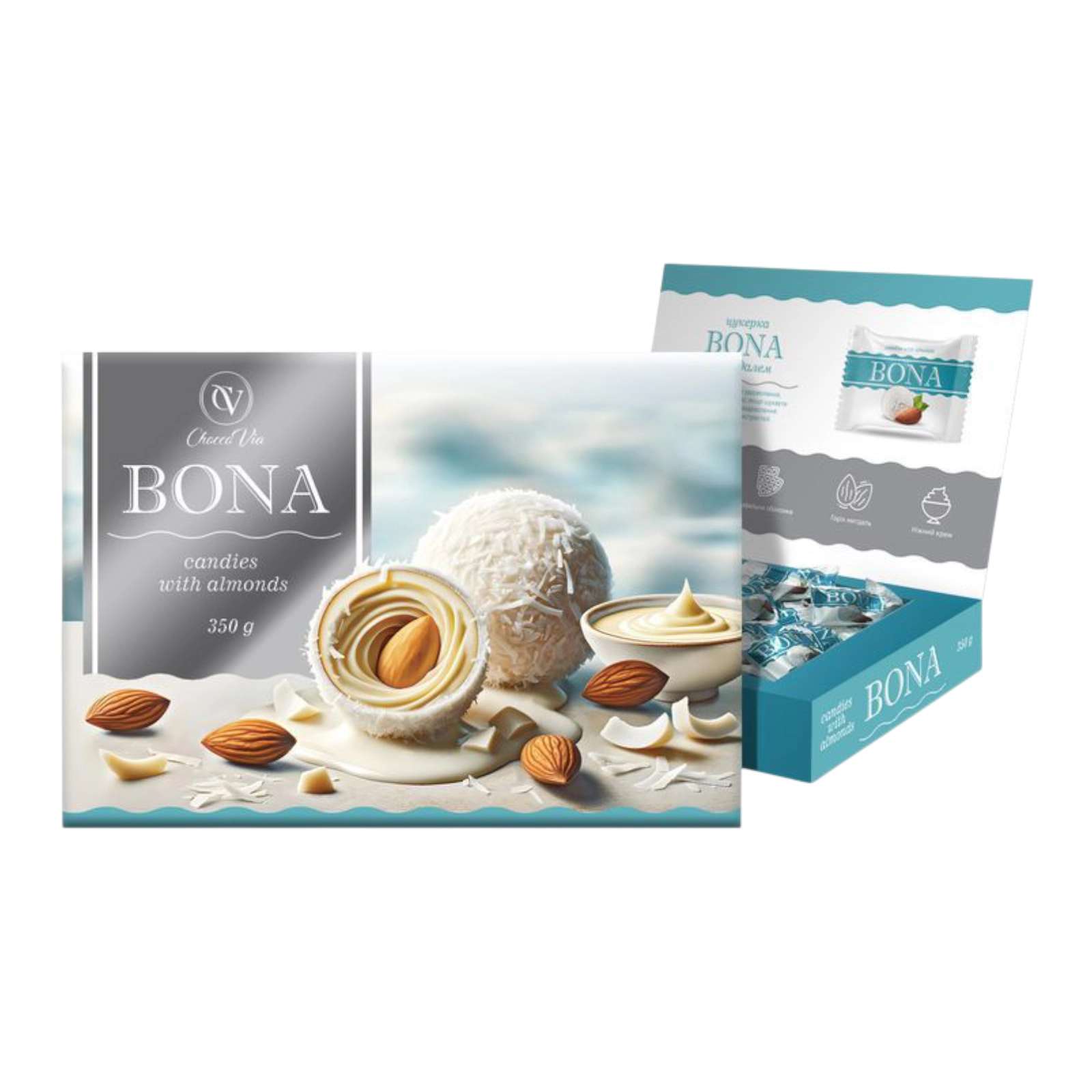 цукерки Bona набір