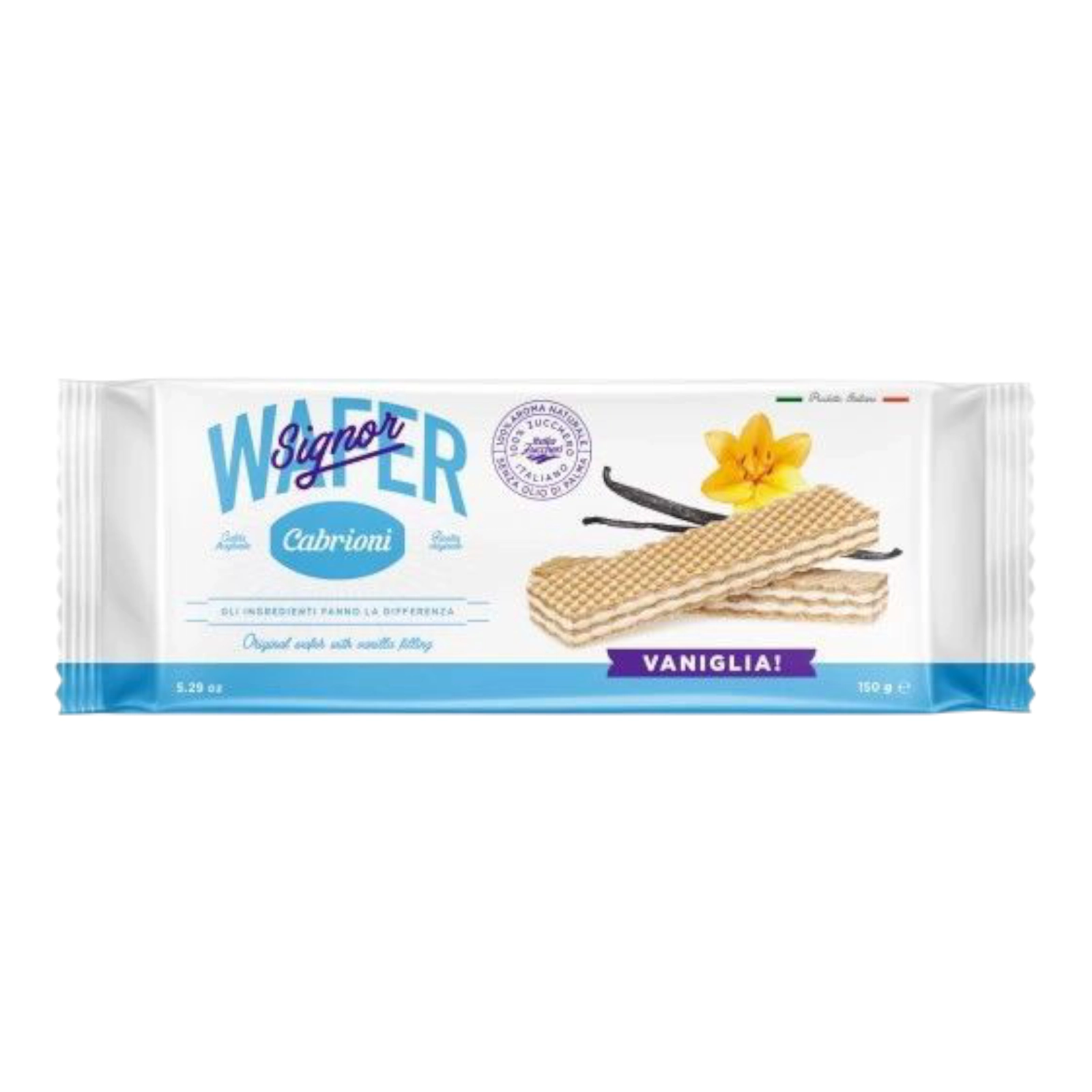 Вафлі Сігнор 150г ваніль
