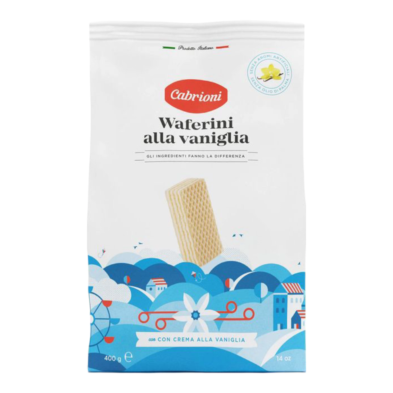 Вафлі Сігнор 400г ваніль