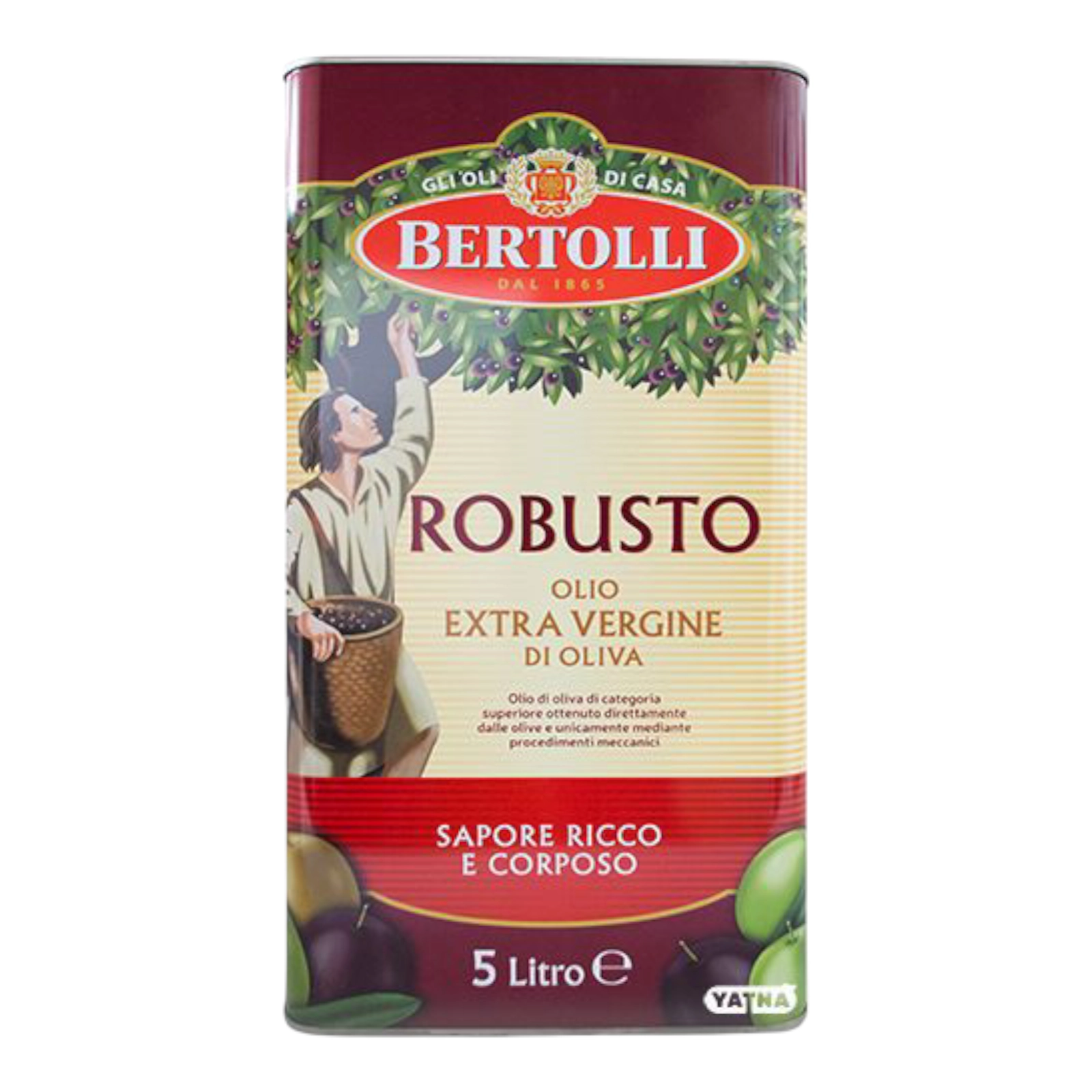 Оливкова олія VesuVio Oil робусто e v 5л