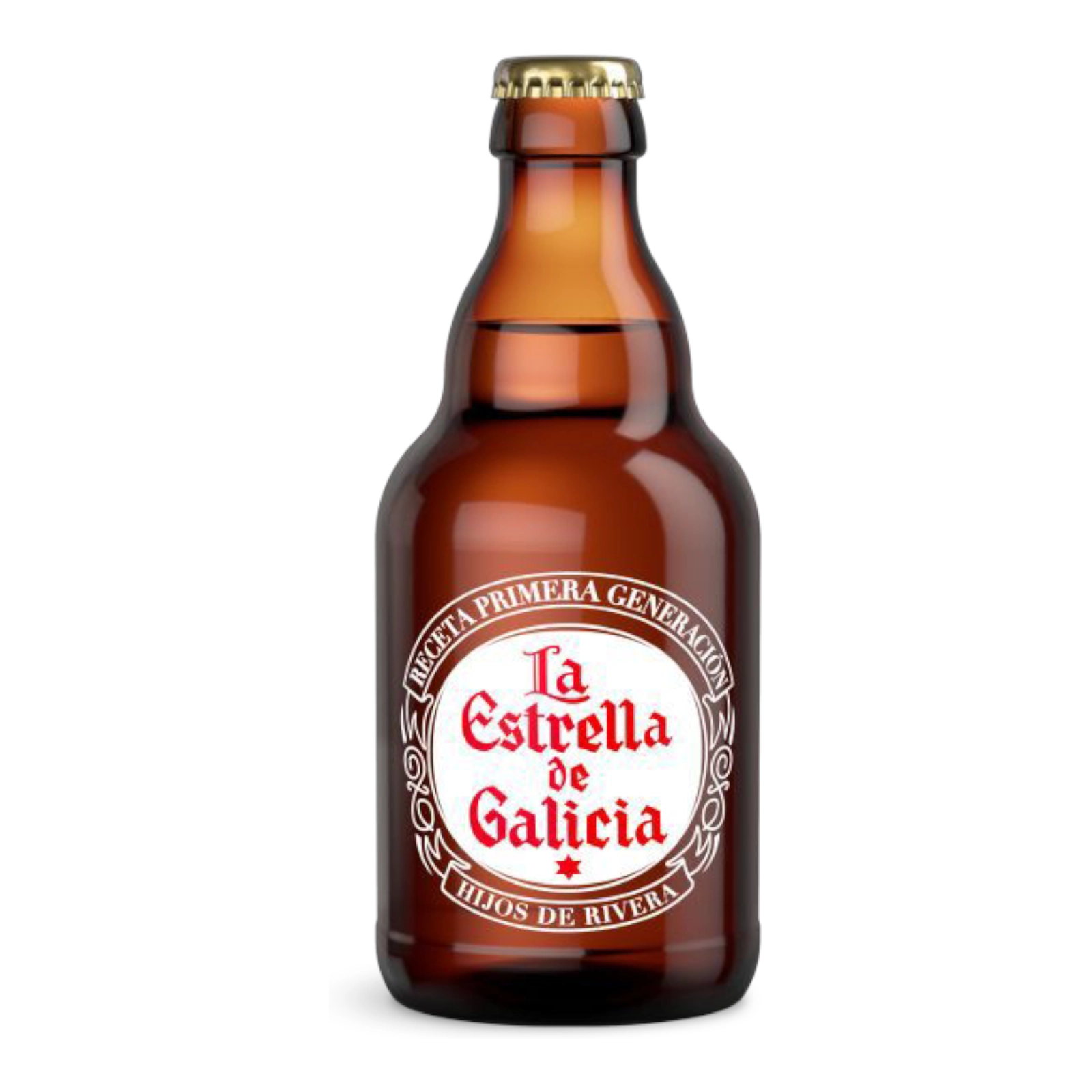 Пиво світле Estrella Golicia 0.66л скло