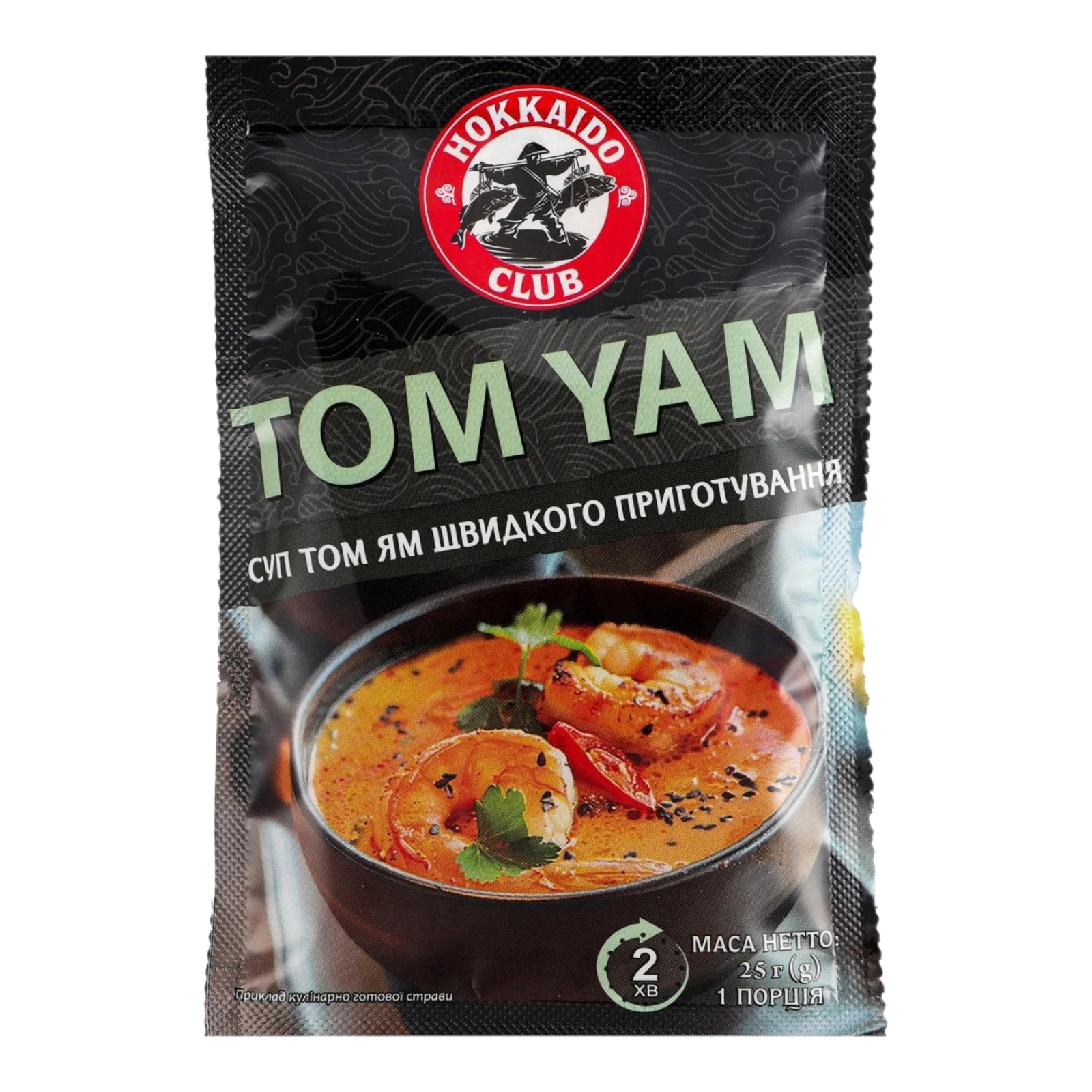 Суп Hokkaido Club Tom Yam швидкого приготування 25 г